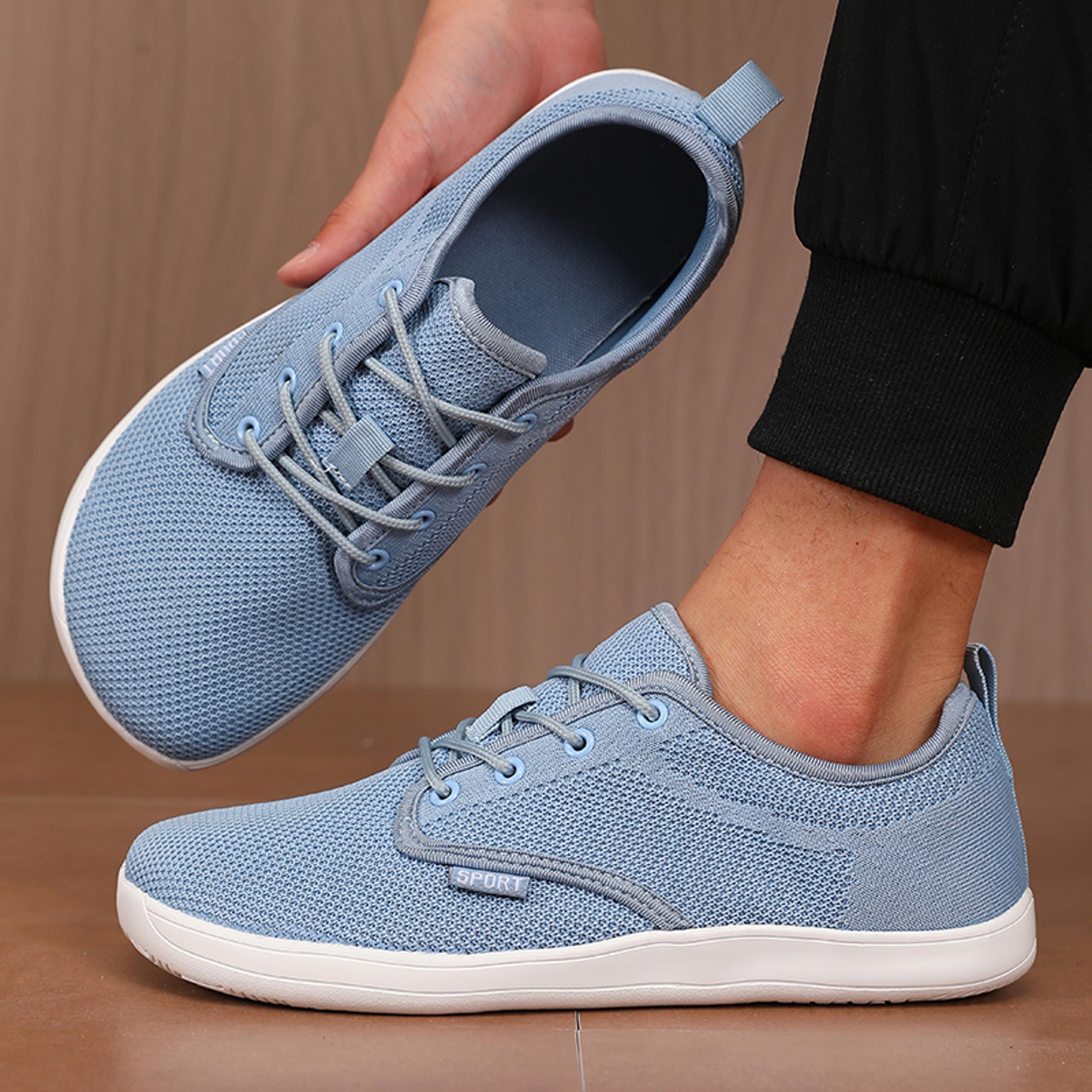 wide fit breathable mesh walking shoes lightweight unisex casual sneakers
