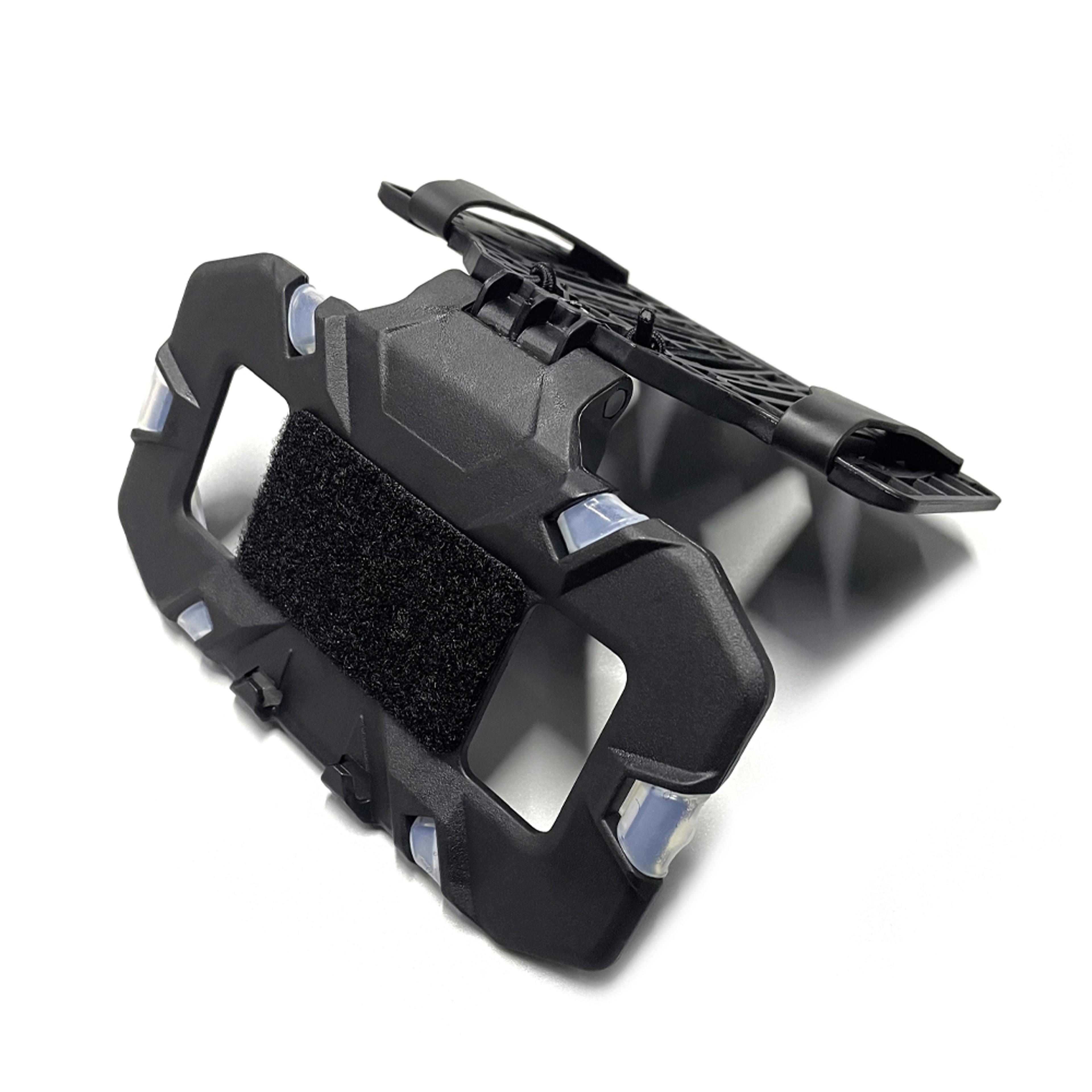 tactical molle phone holder folding navigation board for chest rigs and vests