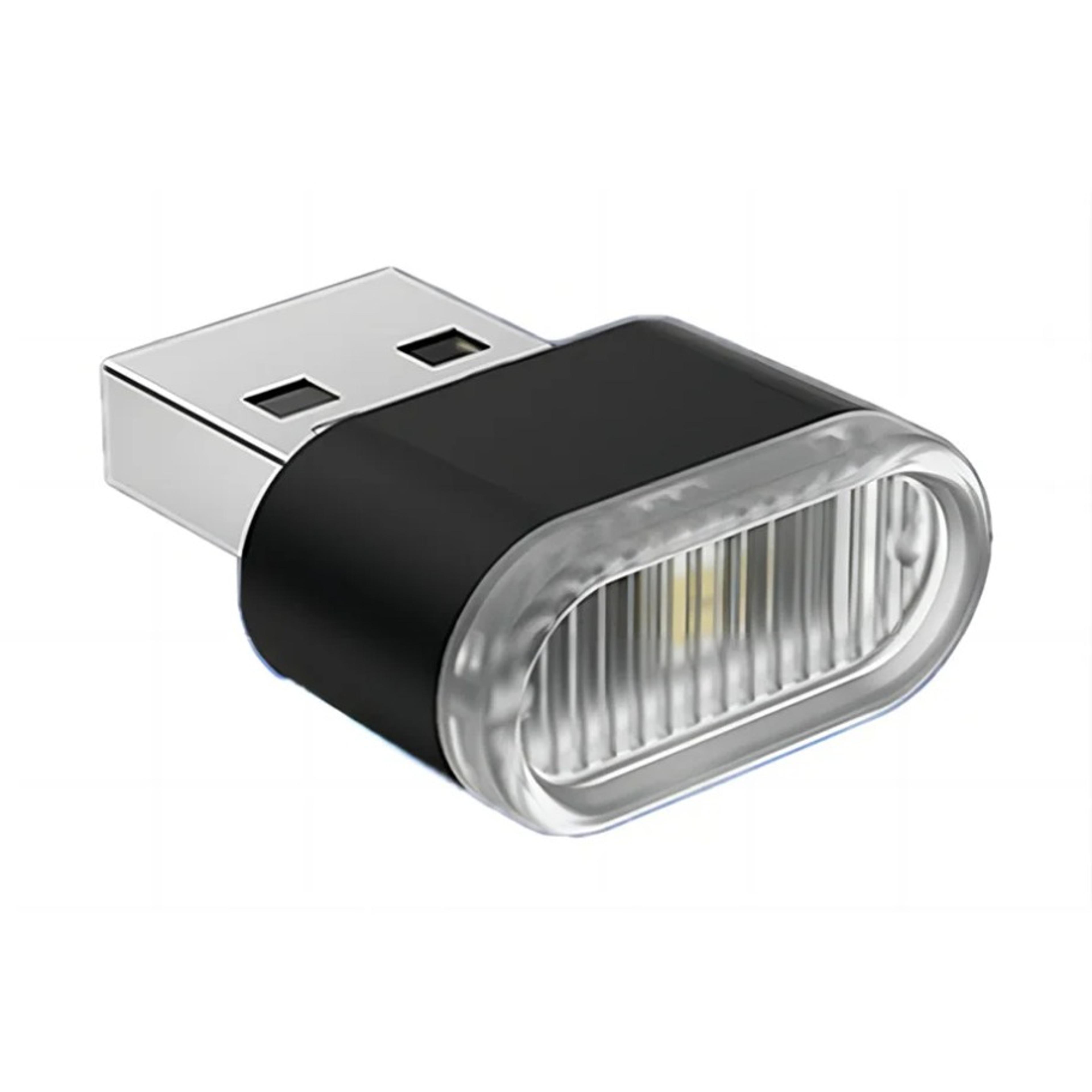 mini usb led car interior ambient light plug and play decorative lamp