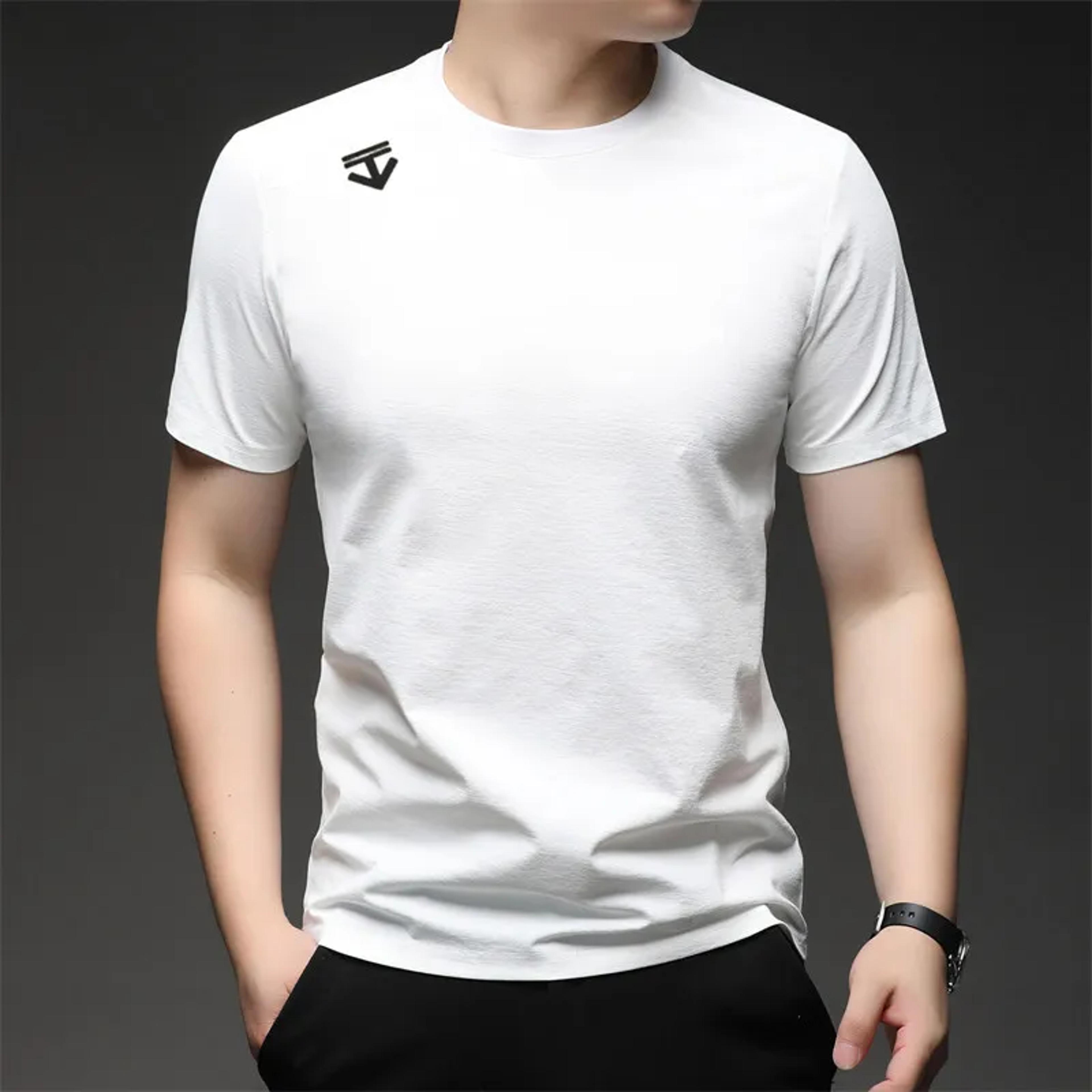 men's casual short sleeve crew neck summer t shirt