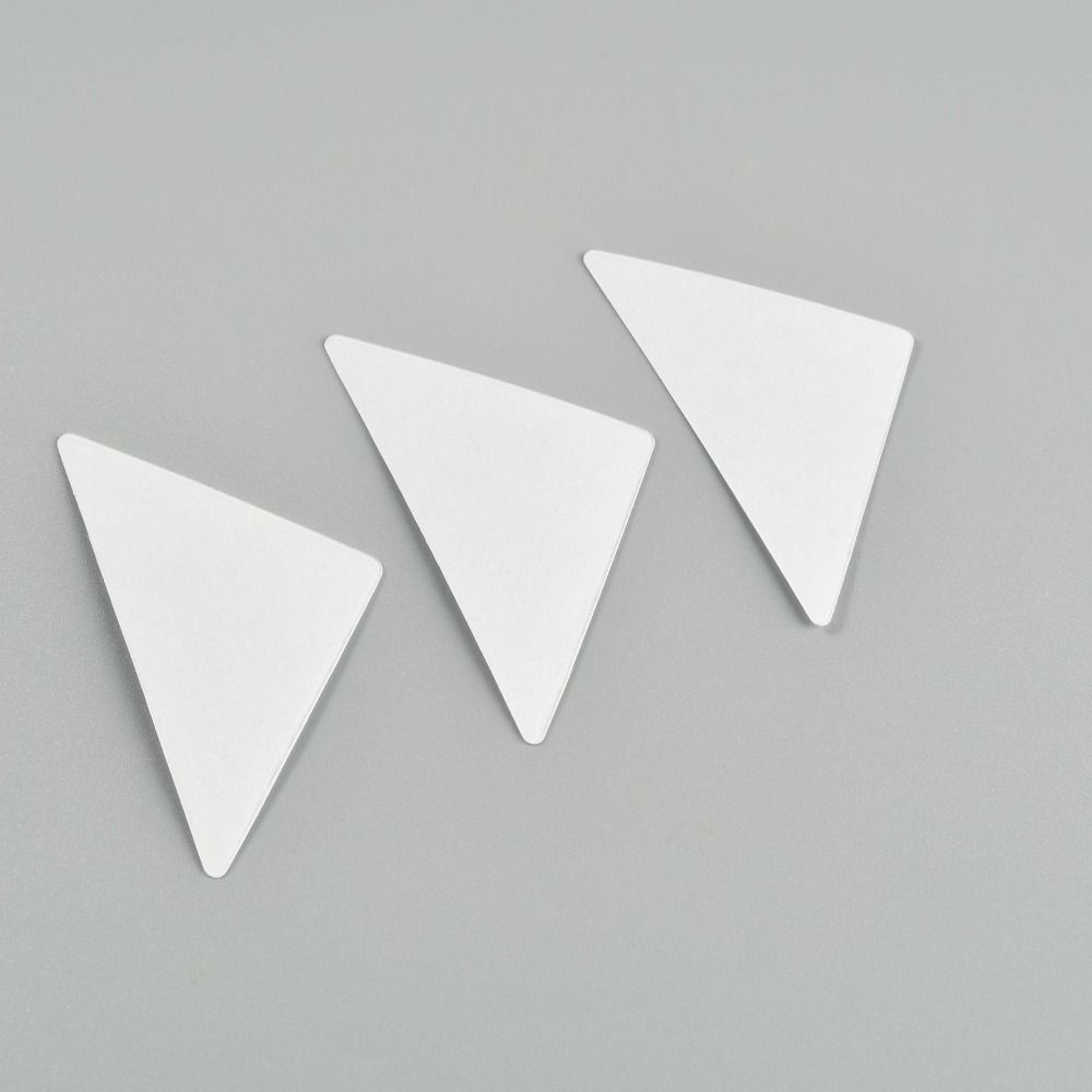 50pcs self adhesive collar stays invisible shirt collar support pads