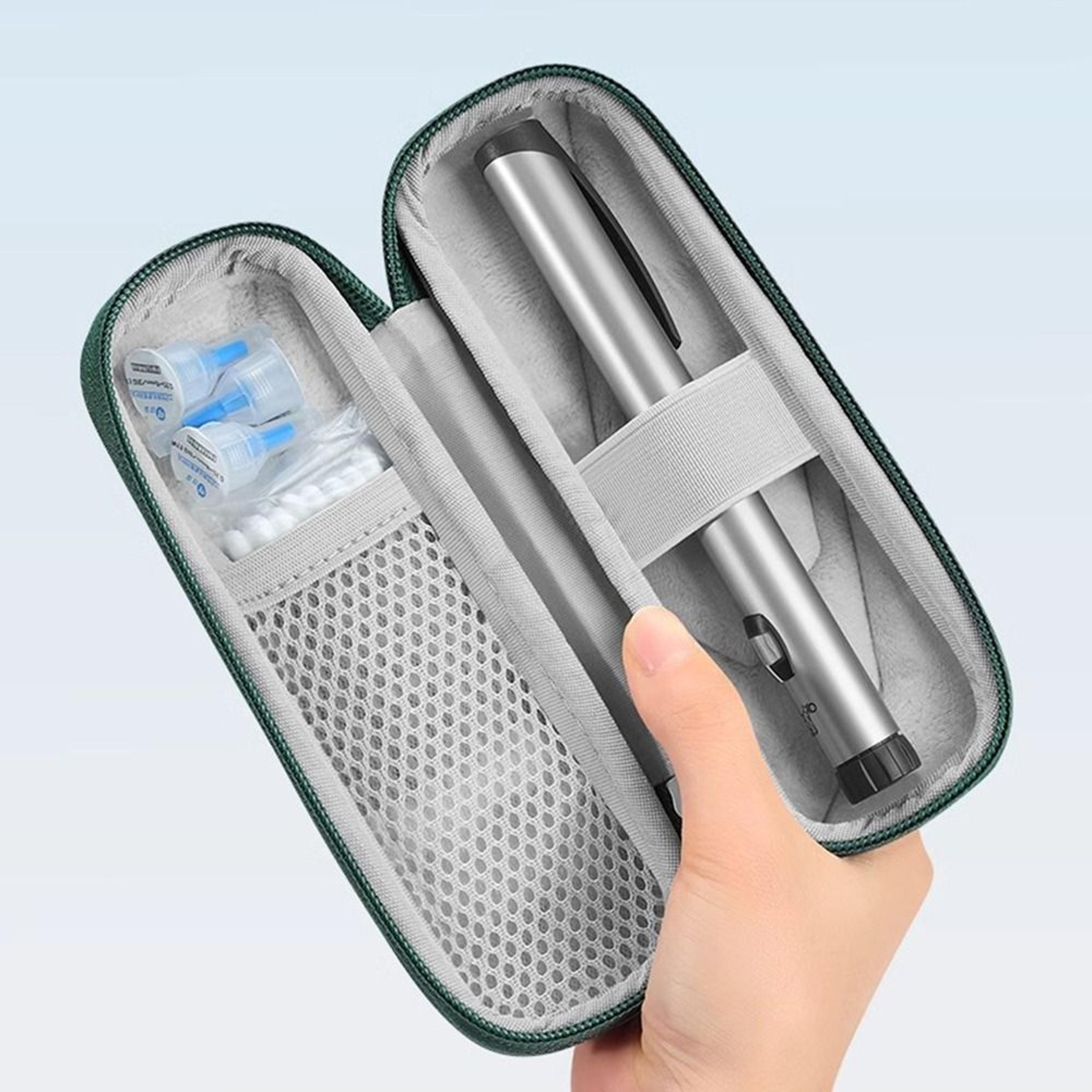 portable insulin cooling bag waterproof eva medication travel case