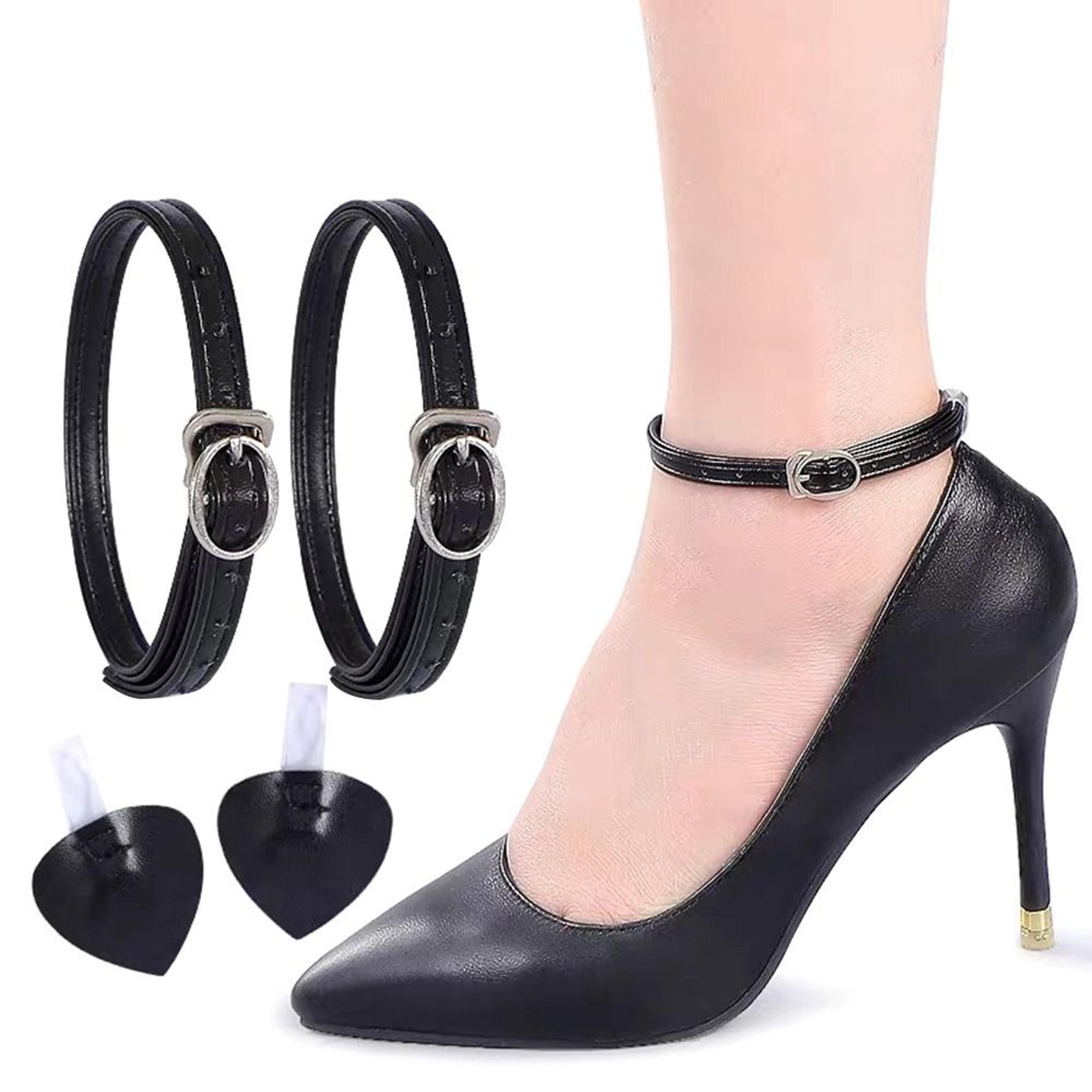 adjustable high heel ankle straps non slip shoe straps for loose heels