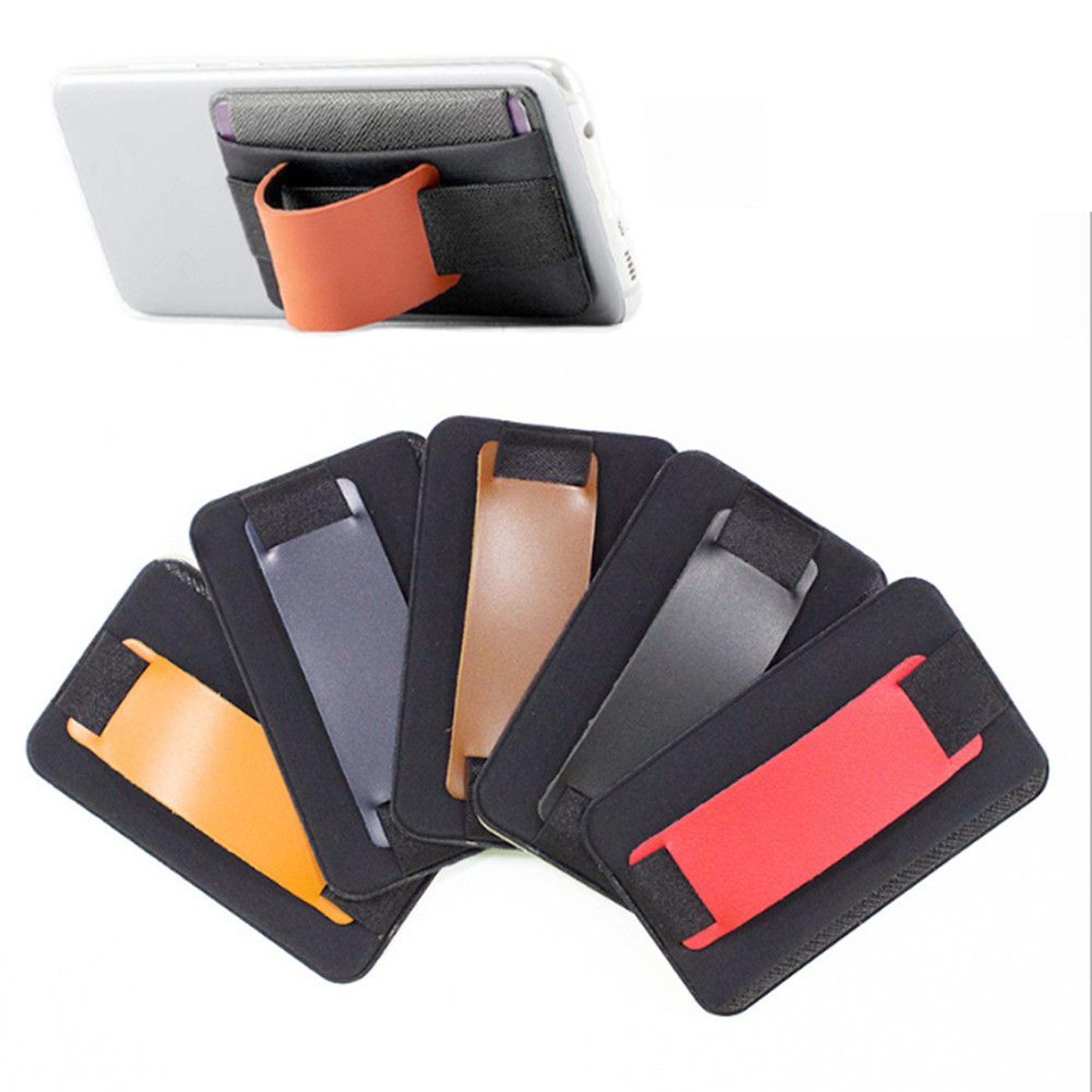 universal adhesive phone card holder wallet pouch
