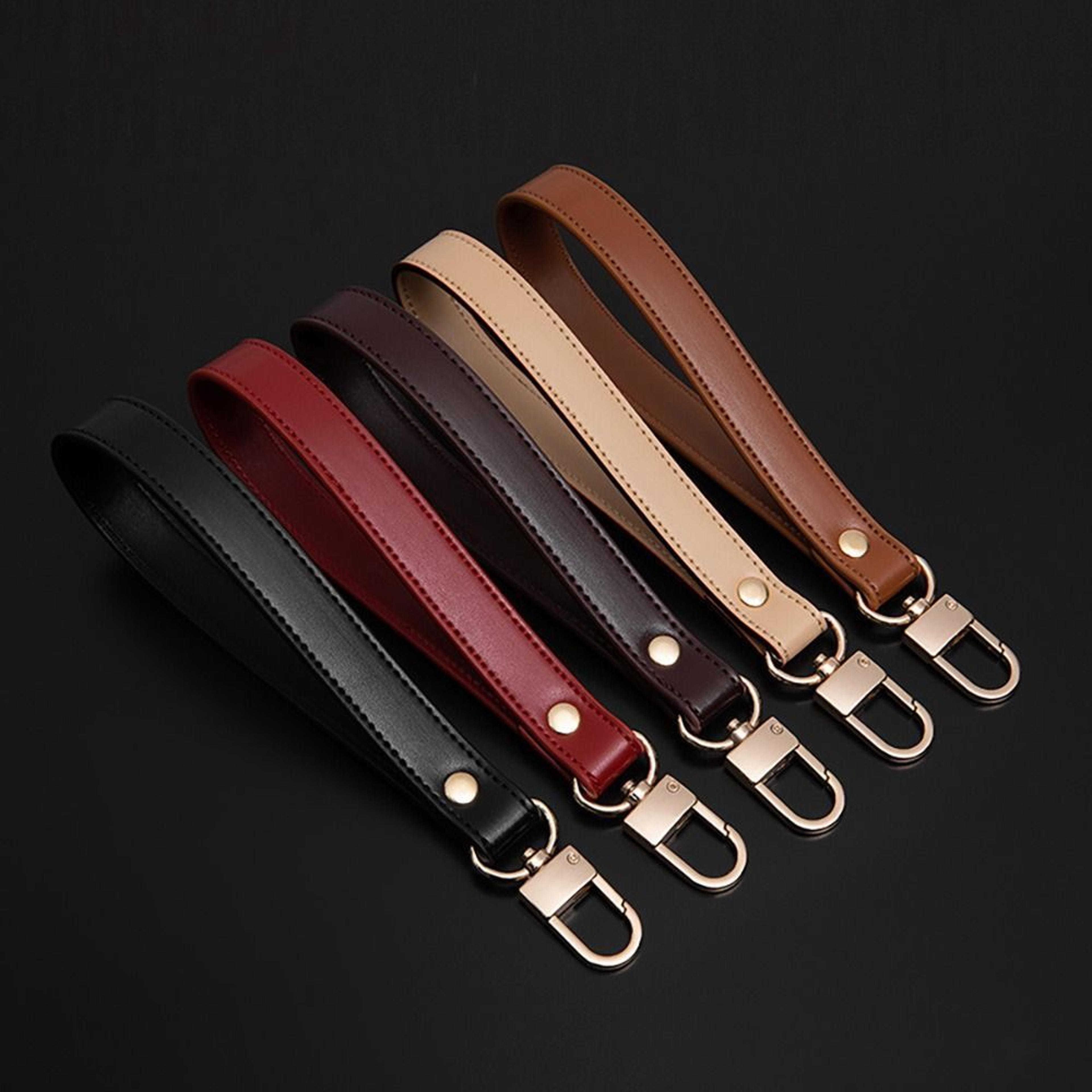 pu leather wristlet strap replacement purse handle for clutch and handbag