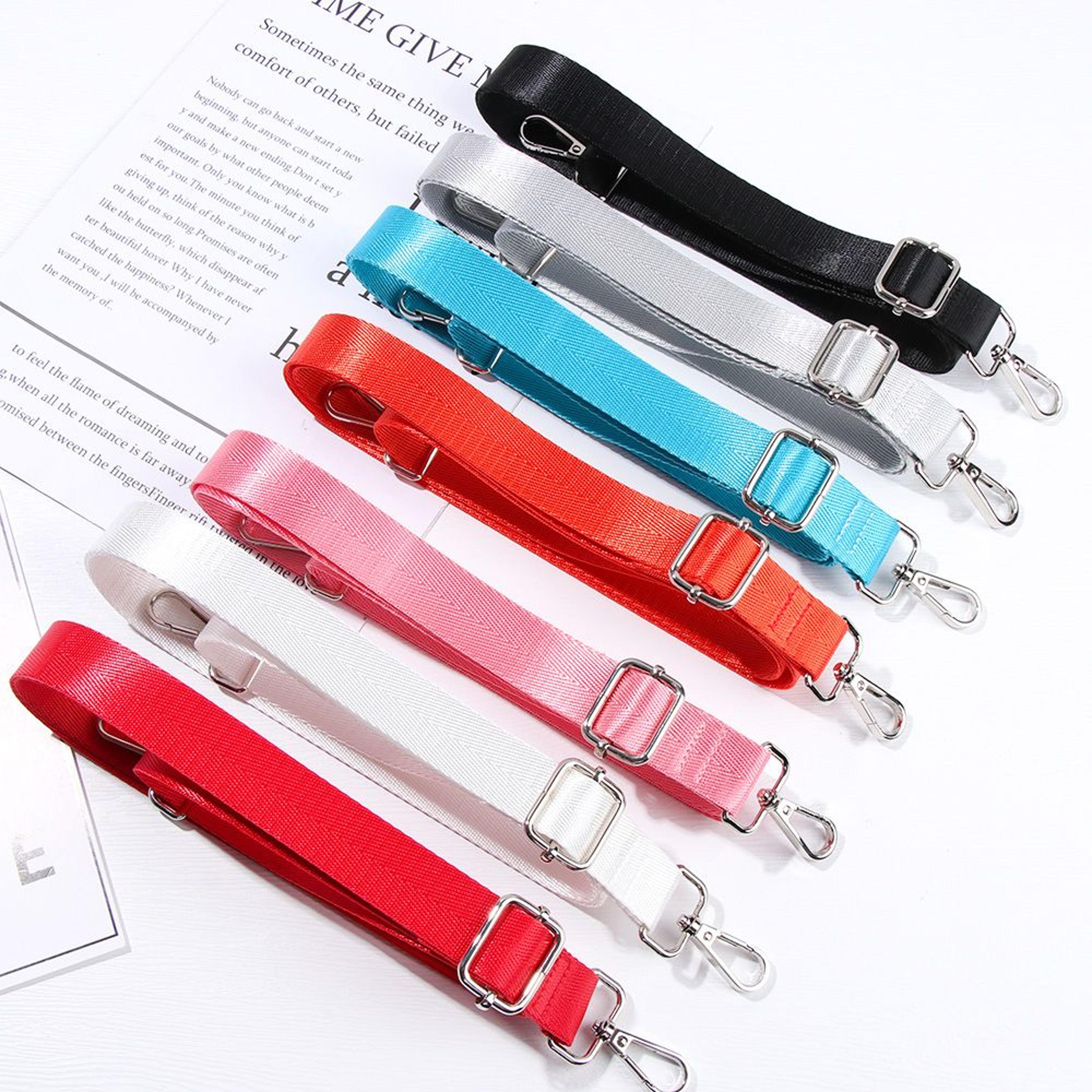 adjustable nylon bag strap wide replacement shoulder and crossbody strap