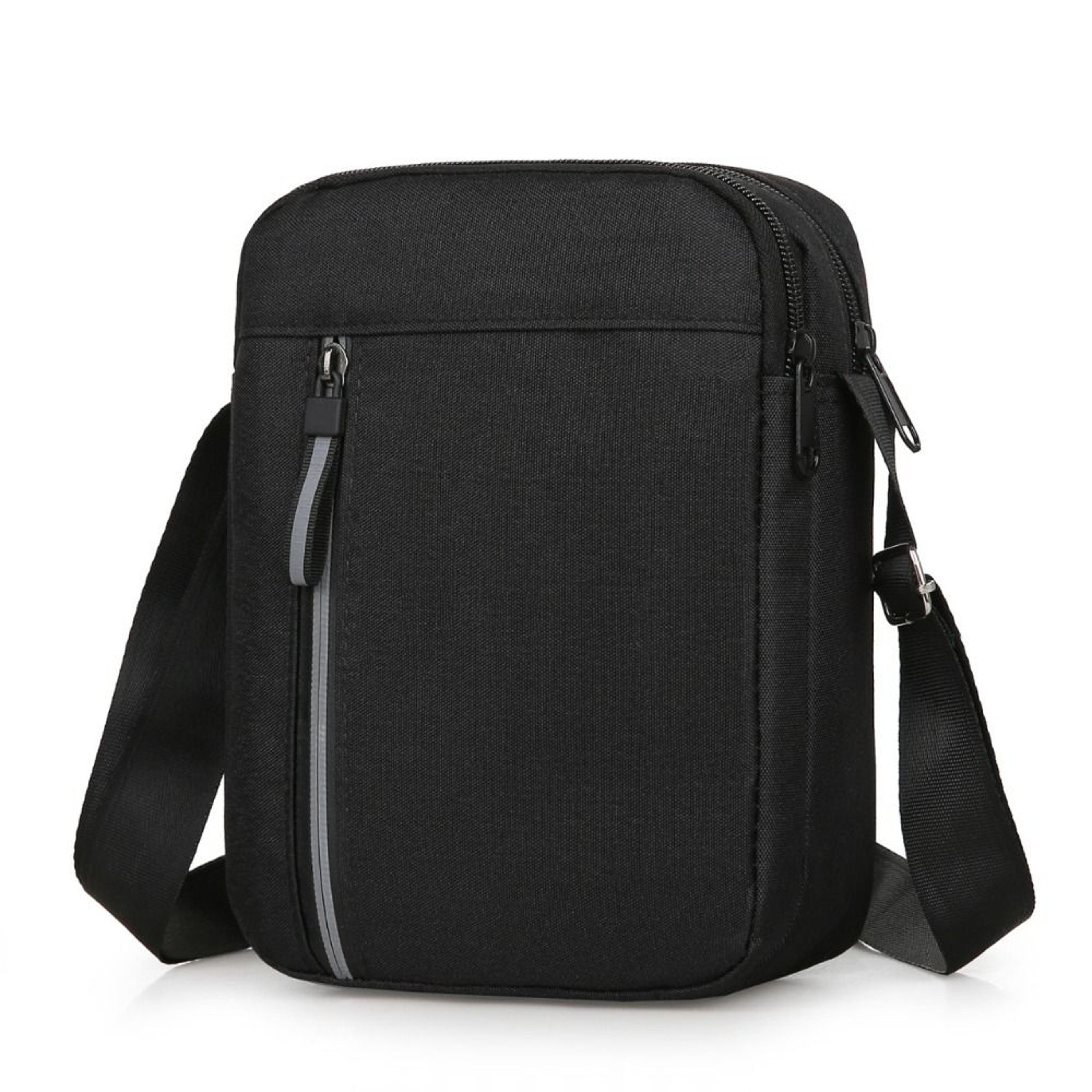 large capacity mens crossbody bag nylon messenger travel shoulder bag