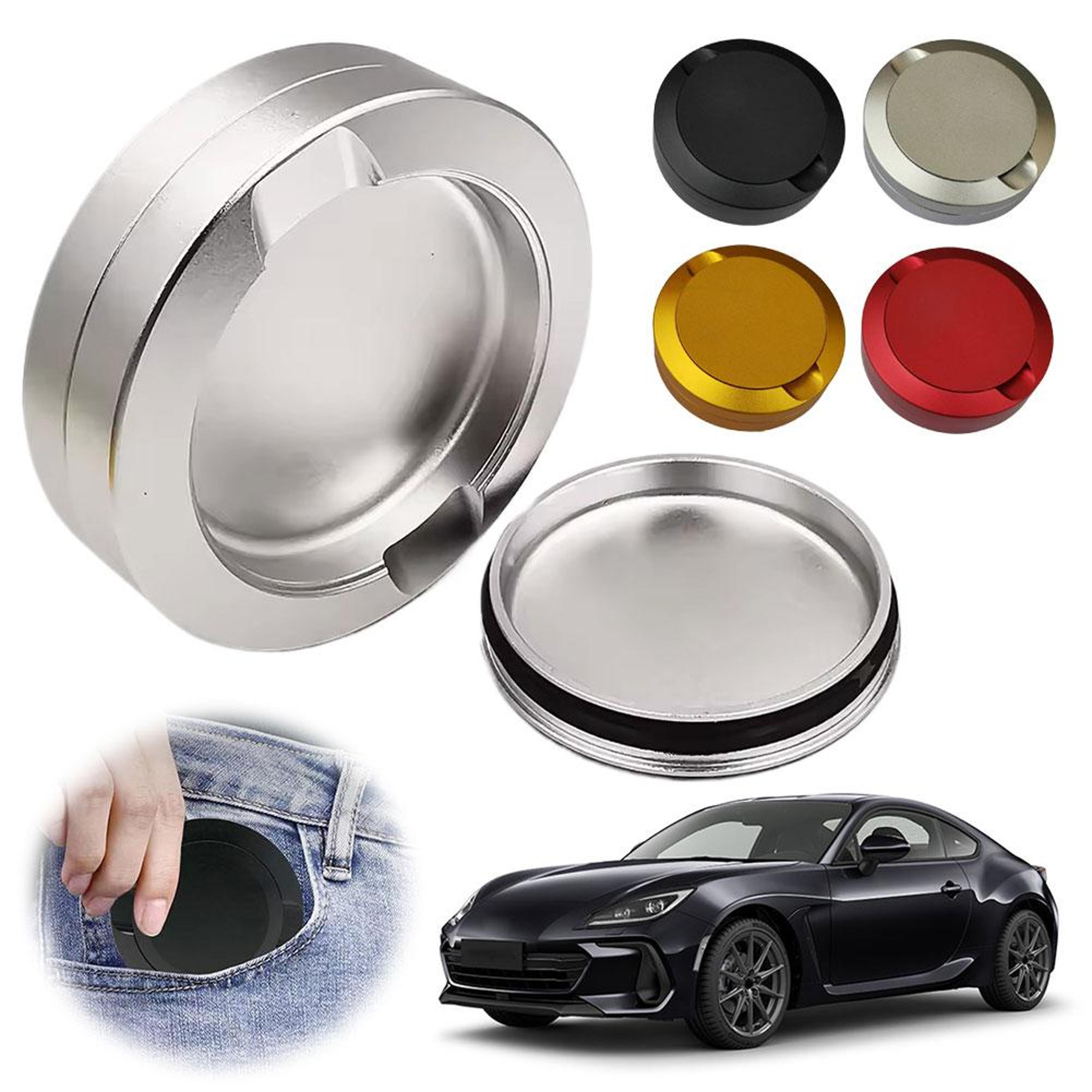 premium aluminum snus can metal snuff box with layered storage