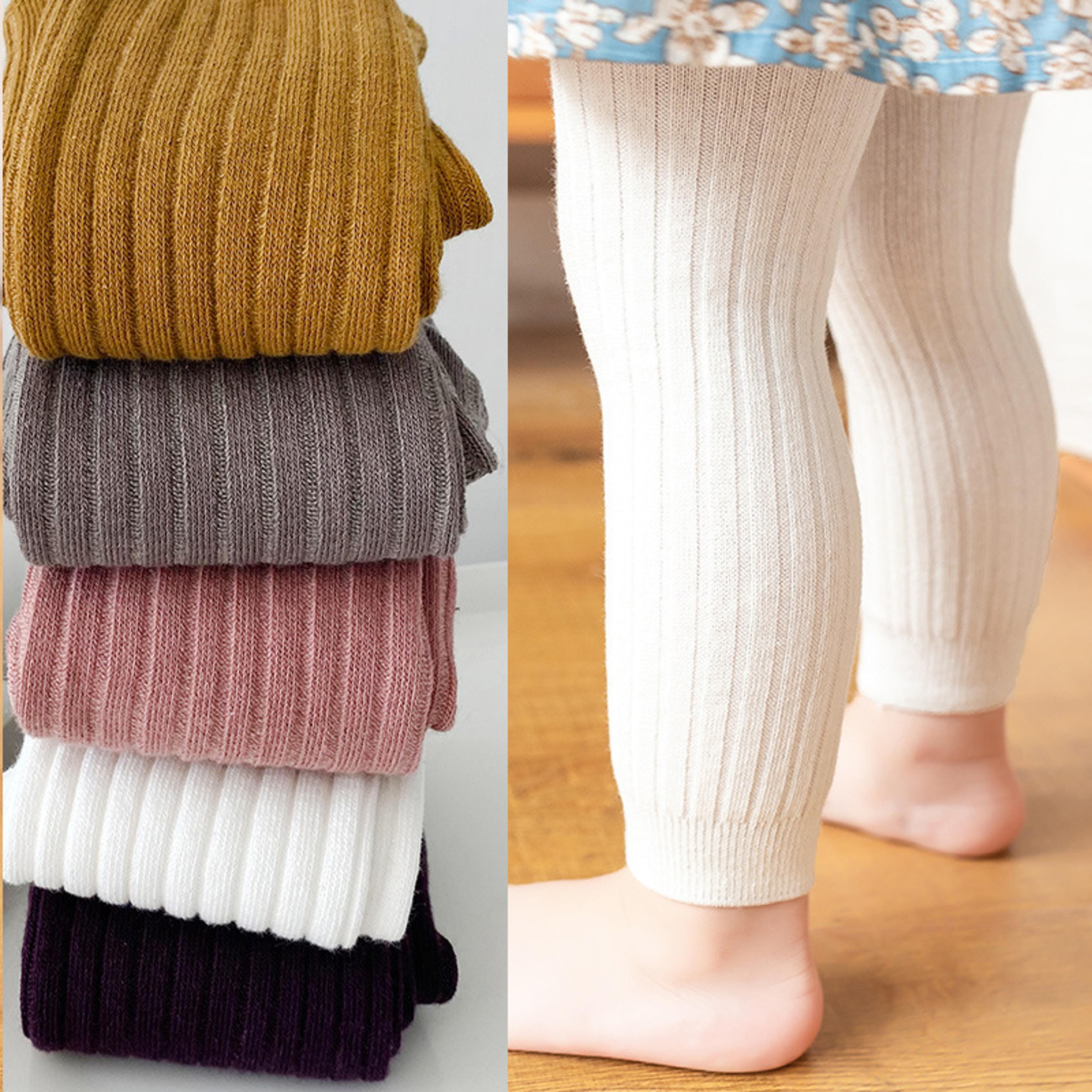 toddler girls ribbed sweater and footless leggings set for everyday comfort
