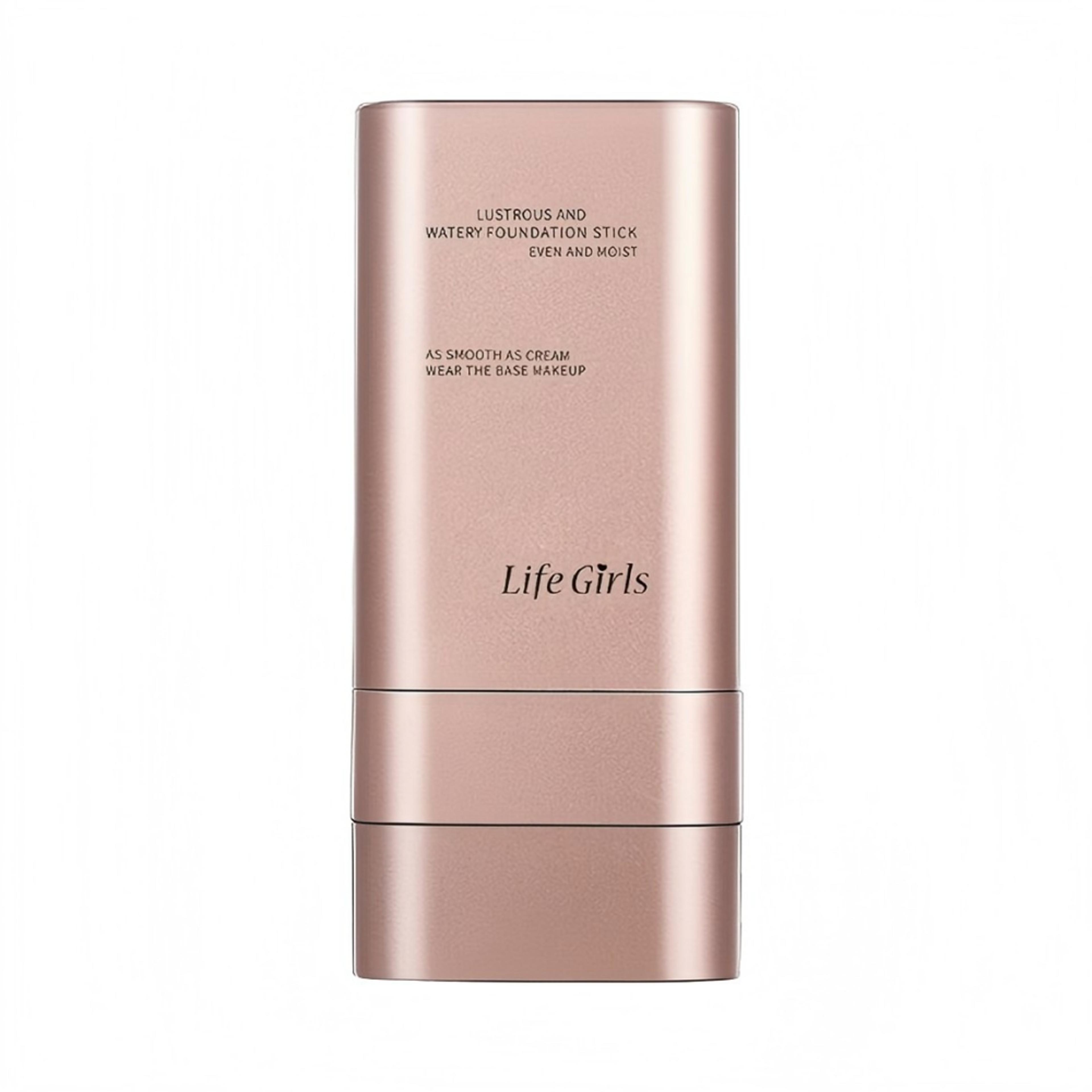 life girls 2 in 1 foundation stick with brush natural concealer makeup
