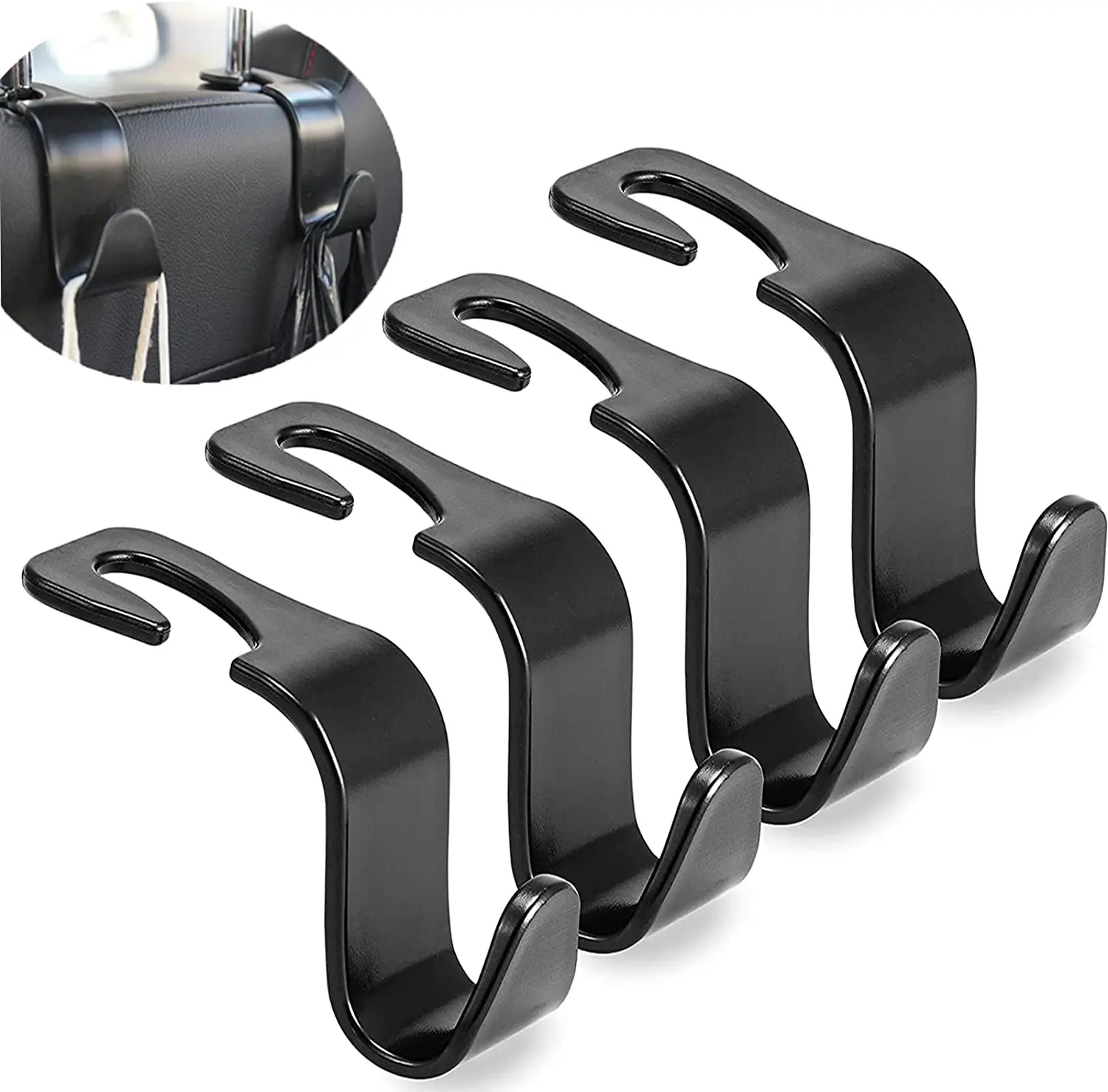 car headrest hooks heavy duty seat organizer hangers for bags and groceries