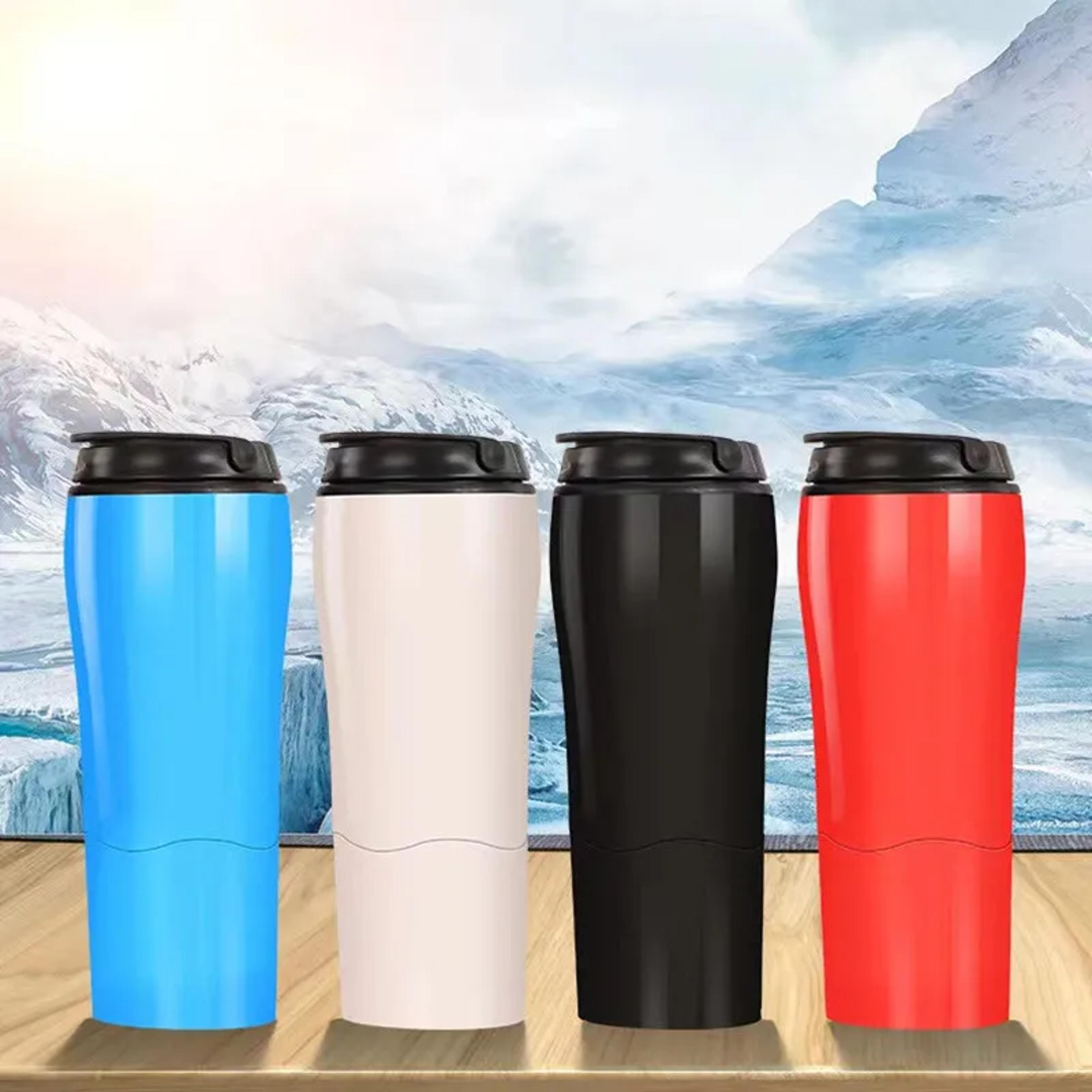 magic suction cup anti spill water cup non tip insulated tumbler