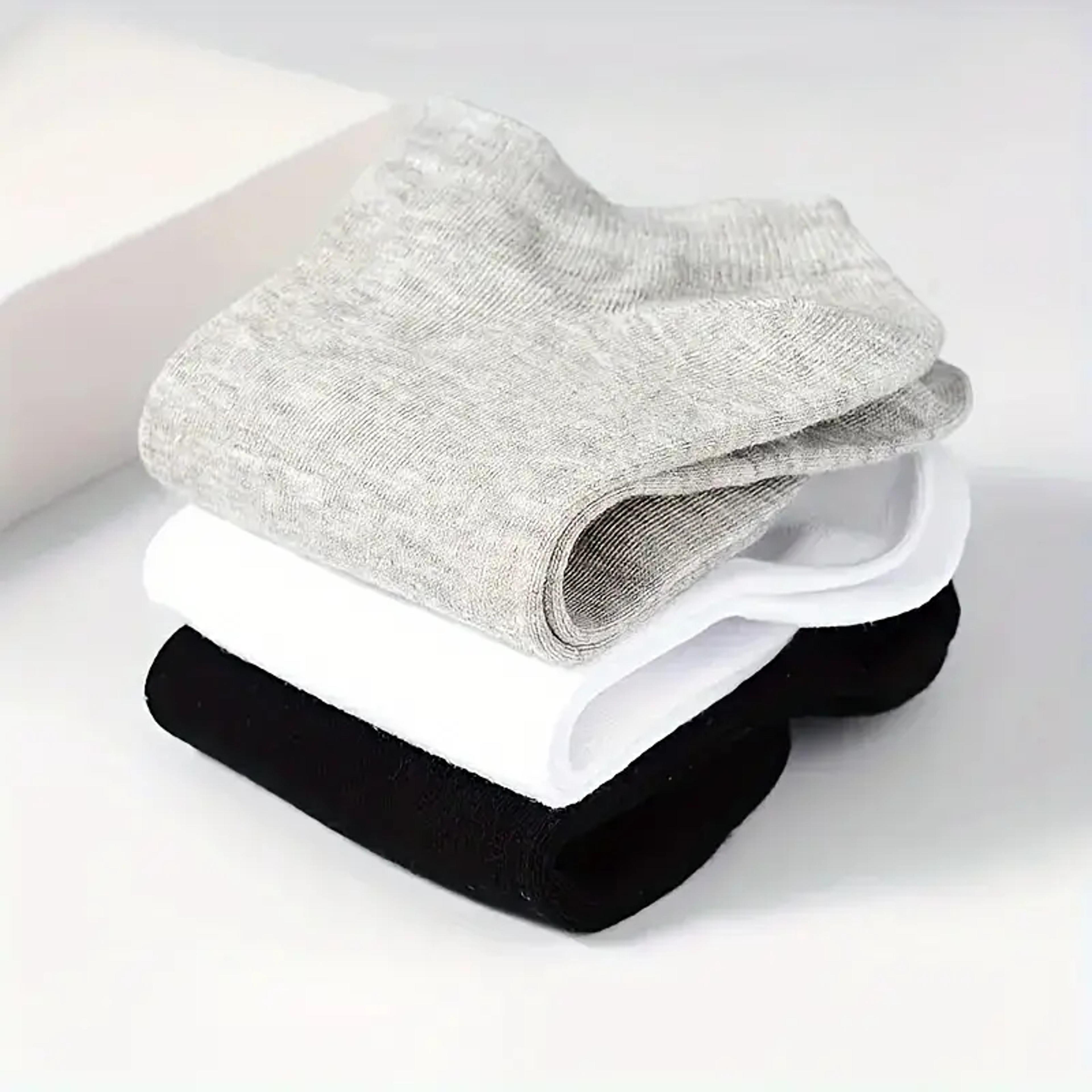 comfort fit unisex ankle socks breathable lightweight sports socks 5 or 10 pair pack