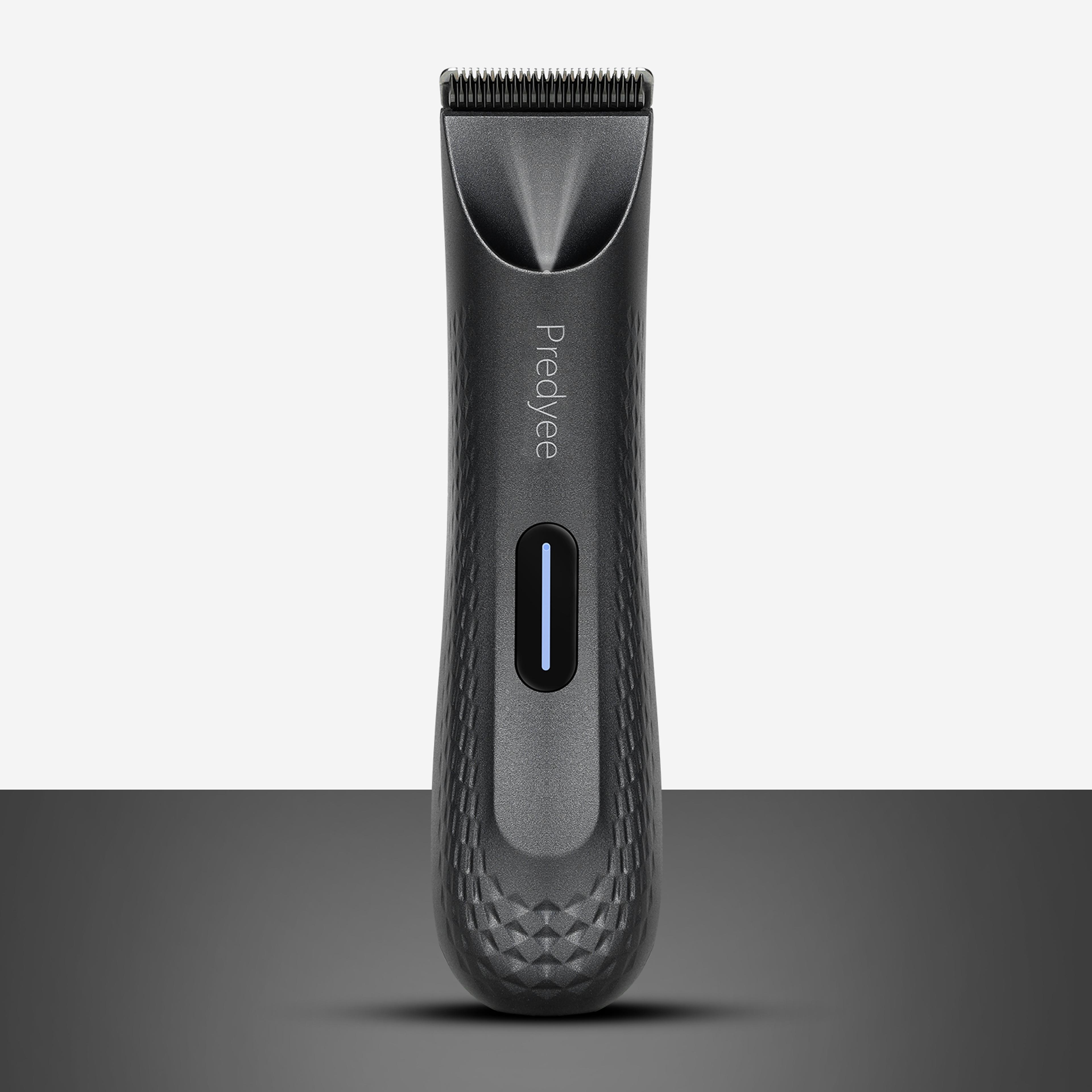 men's groin hair trimmer waterproof body groomer with replaceable ceramic blade