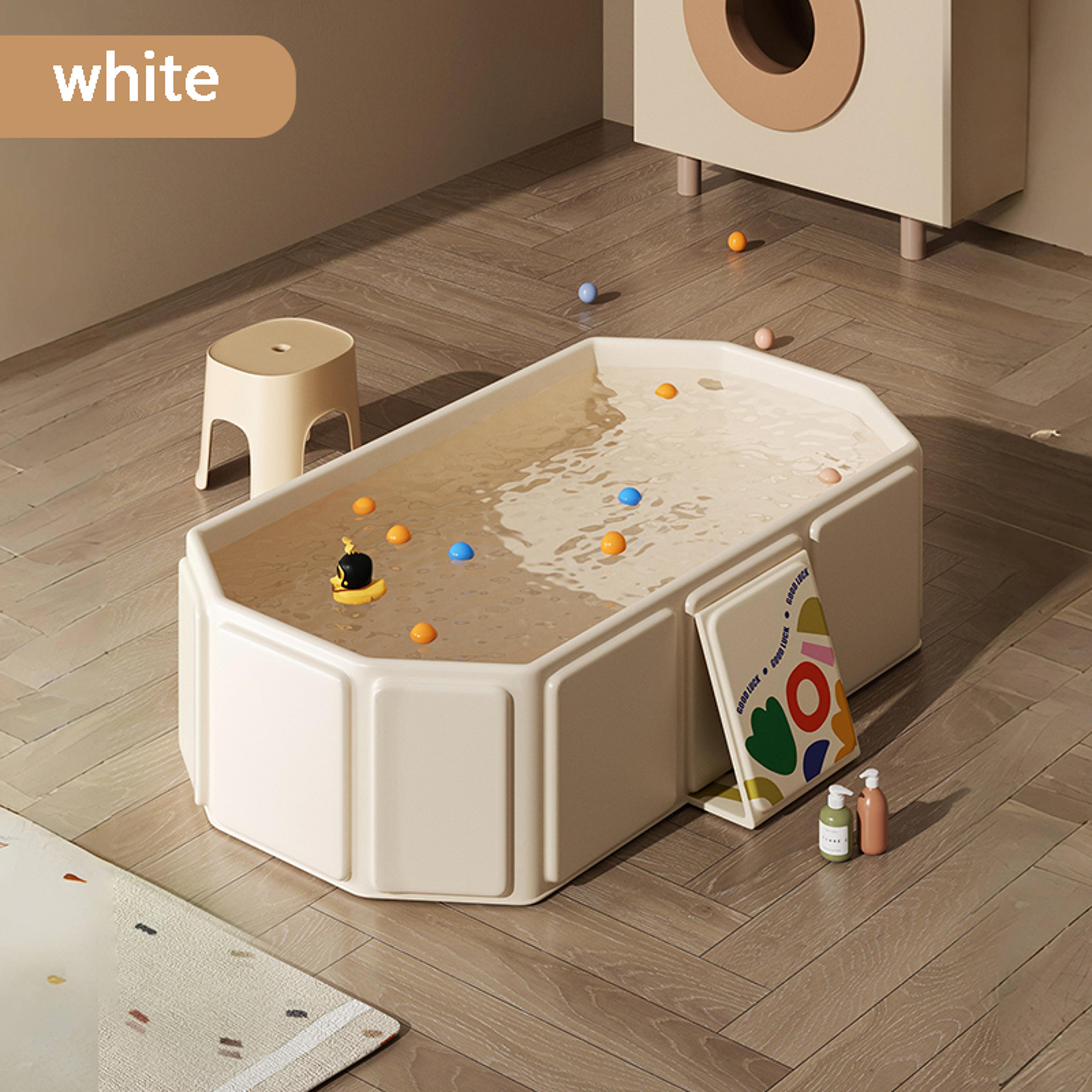 portable folding kids bathtub thick travel bathtub for children space saving design