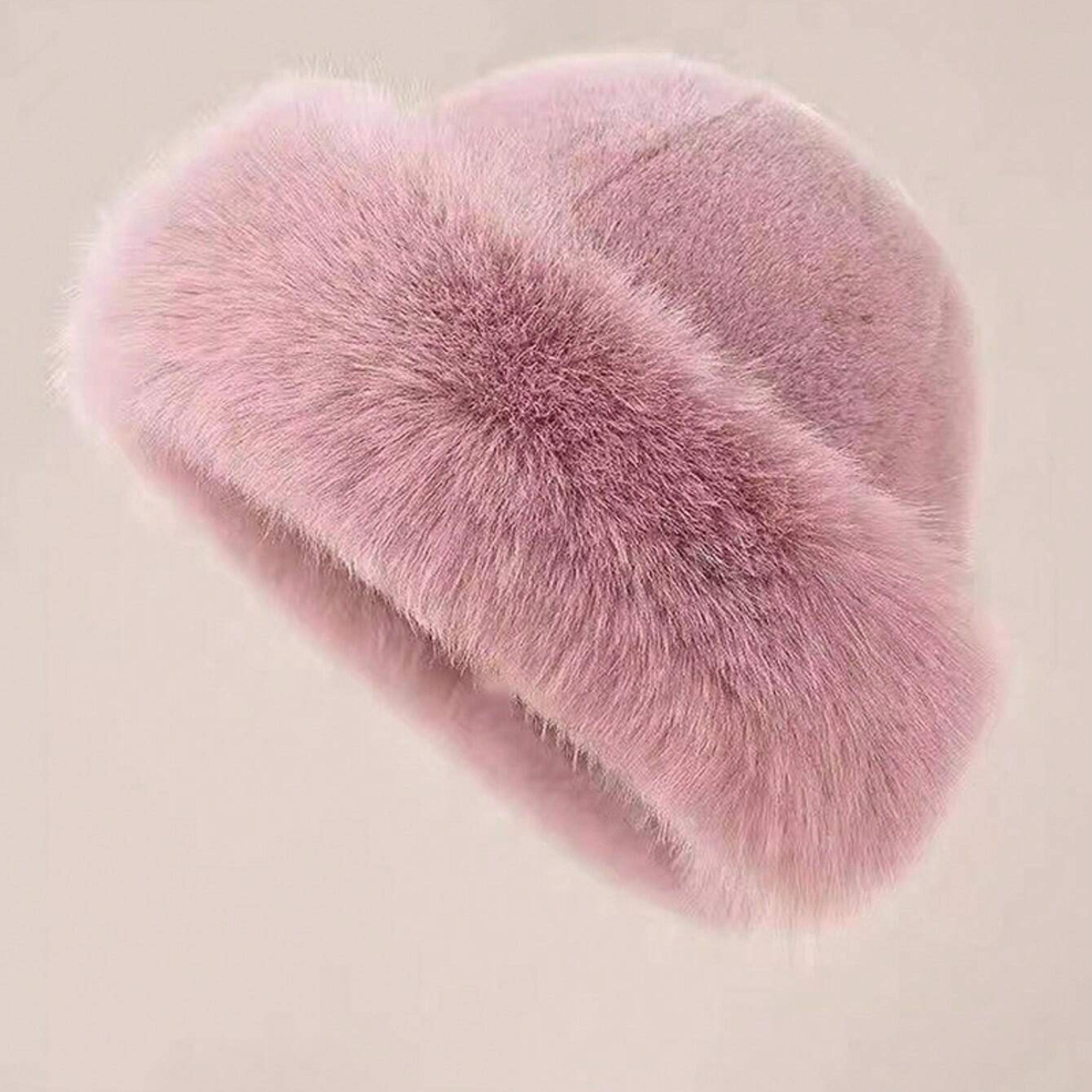 warm furry hat for women plush mongolian winter hat korean style