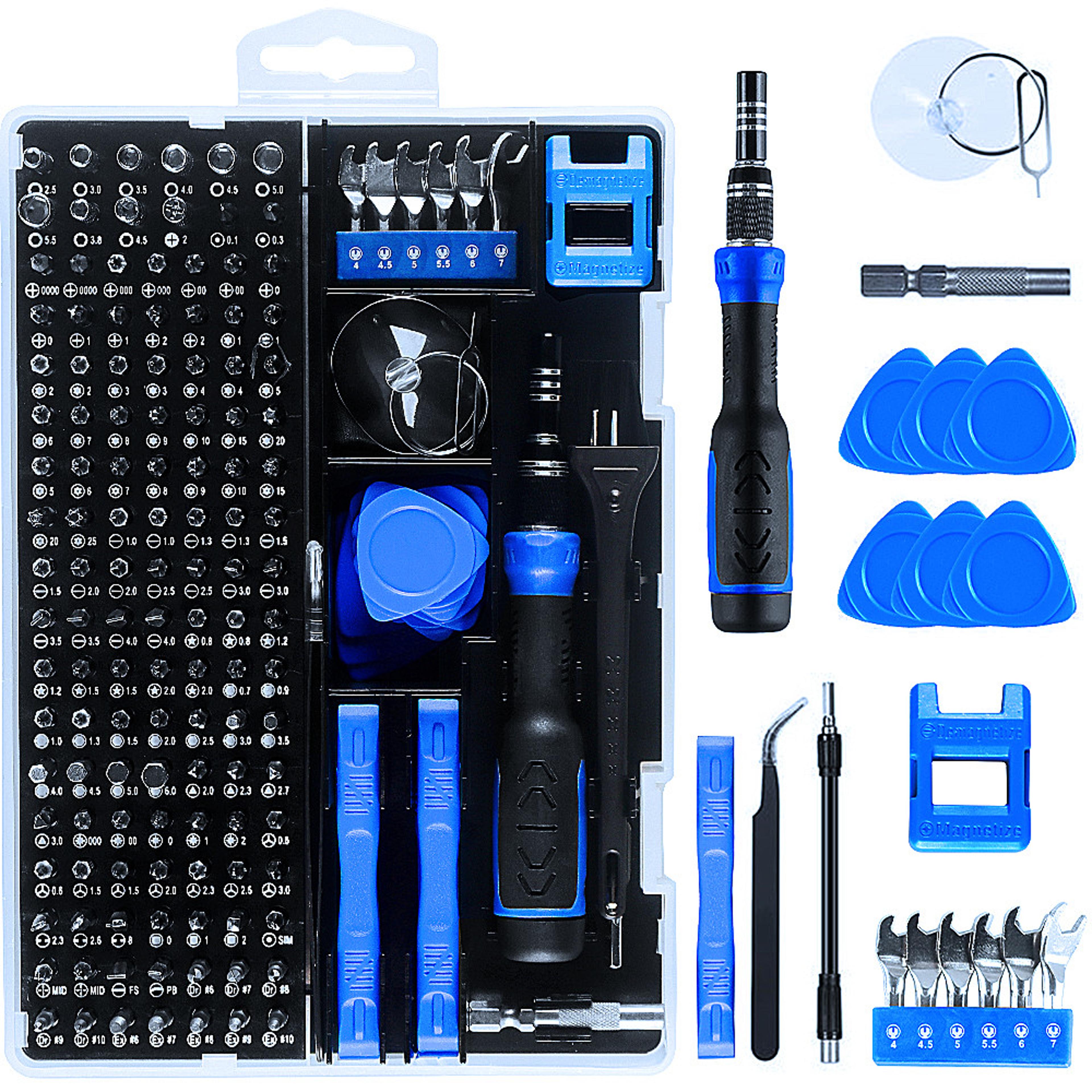 160 in 1 precision screwdriver set electronics computer and phone repair kit