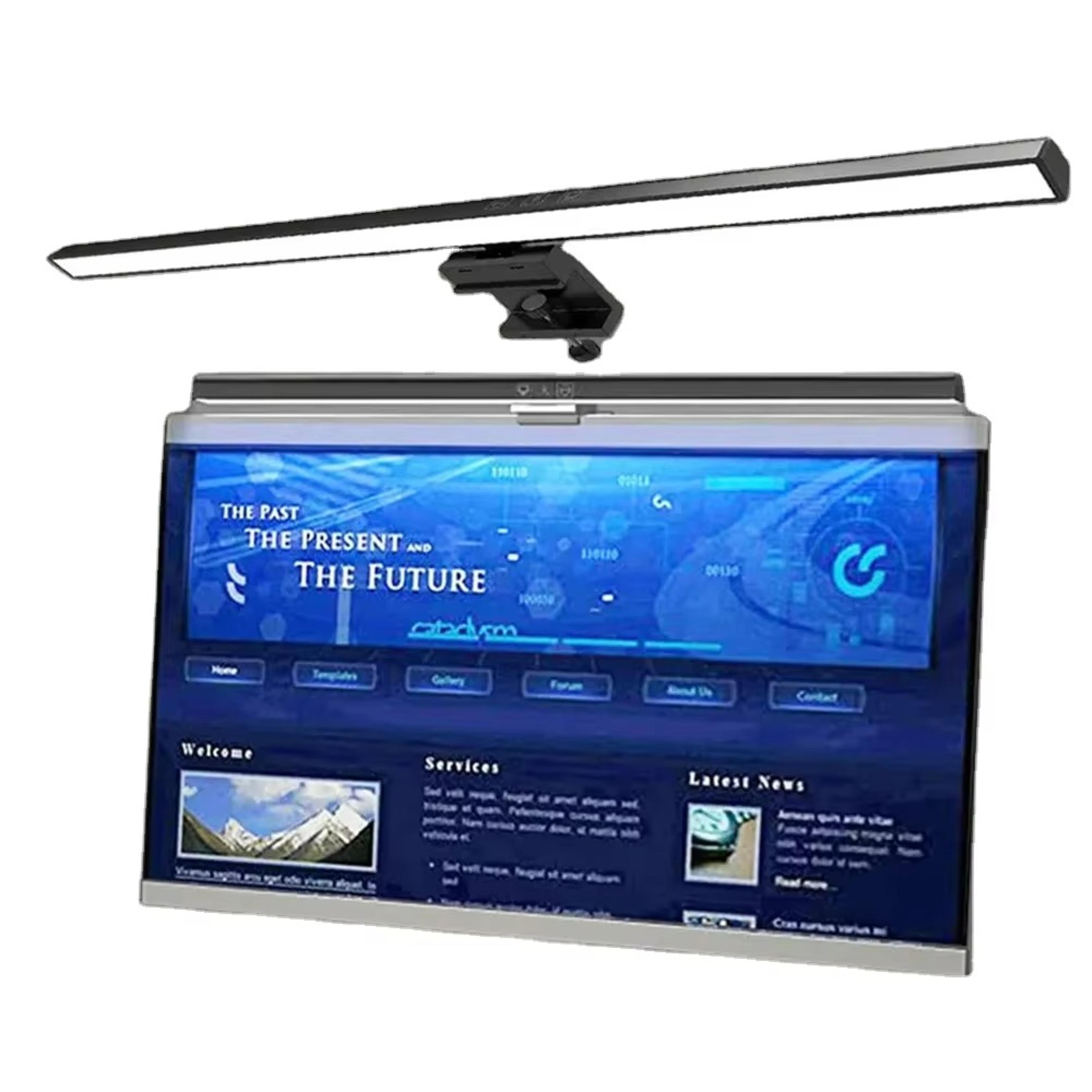 50cm led monitor light bar eye care usb desk lamp with stepless dimming