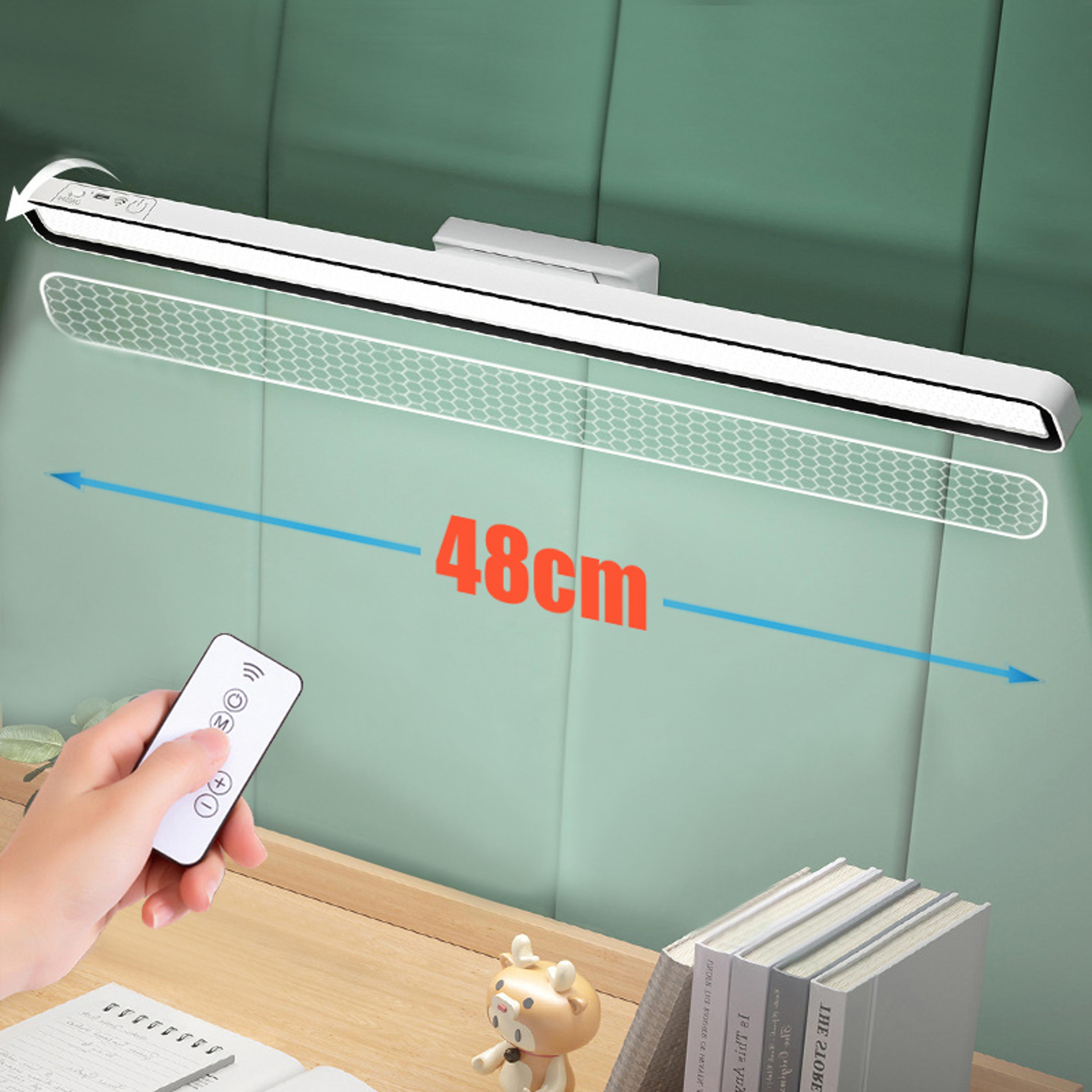 48cm magnetic rechargeable led desk lamp dimmable under cabinet reading light