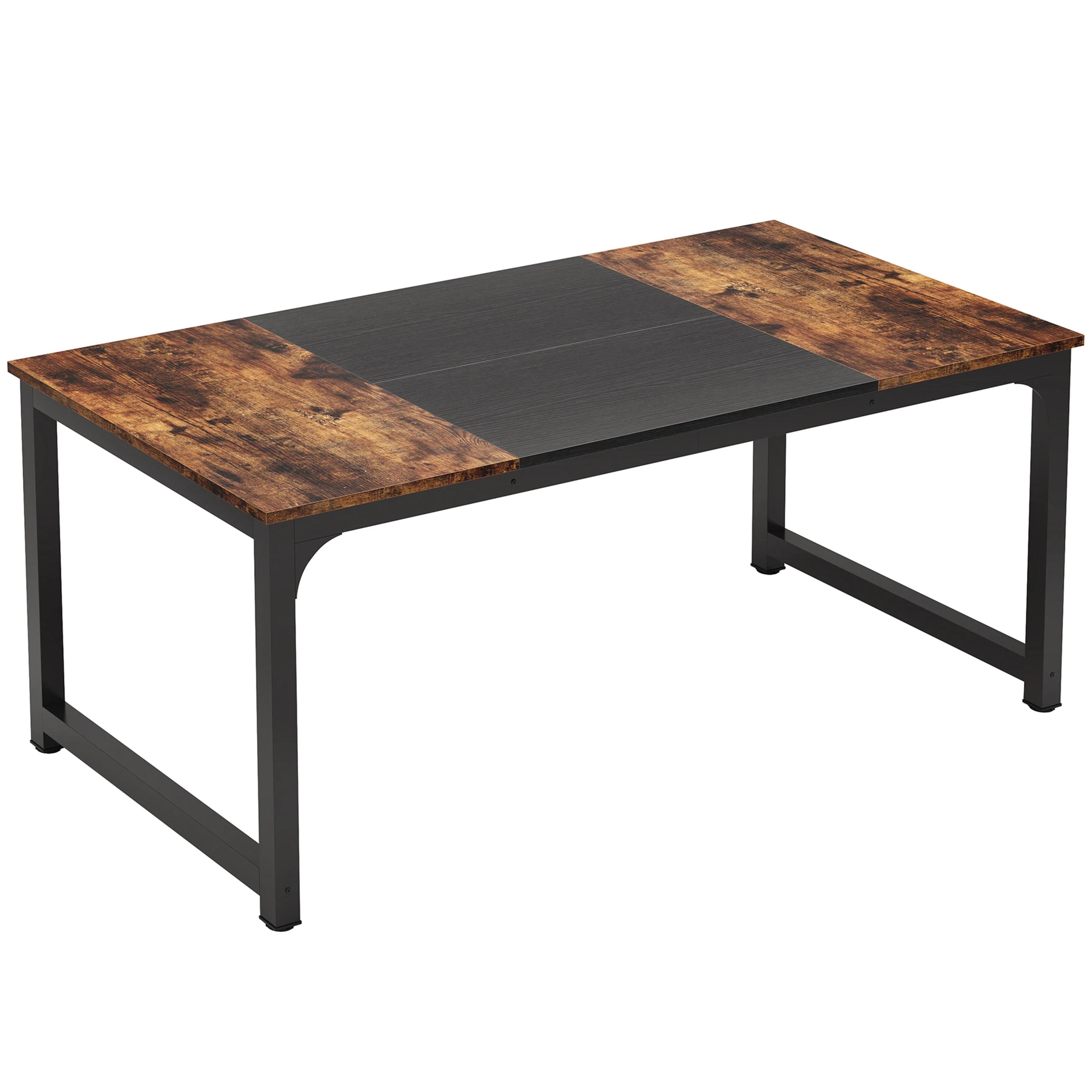 63 inch large computer desk home office writing desk