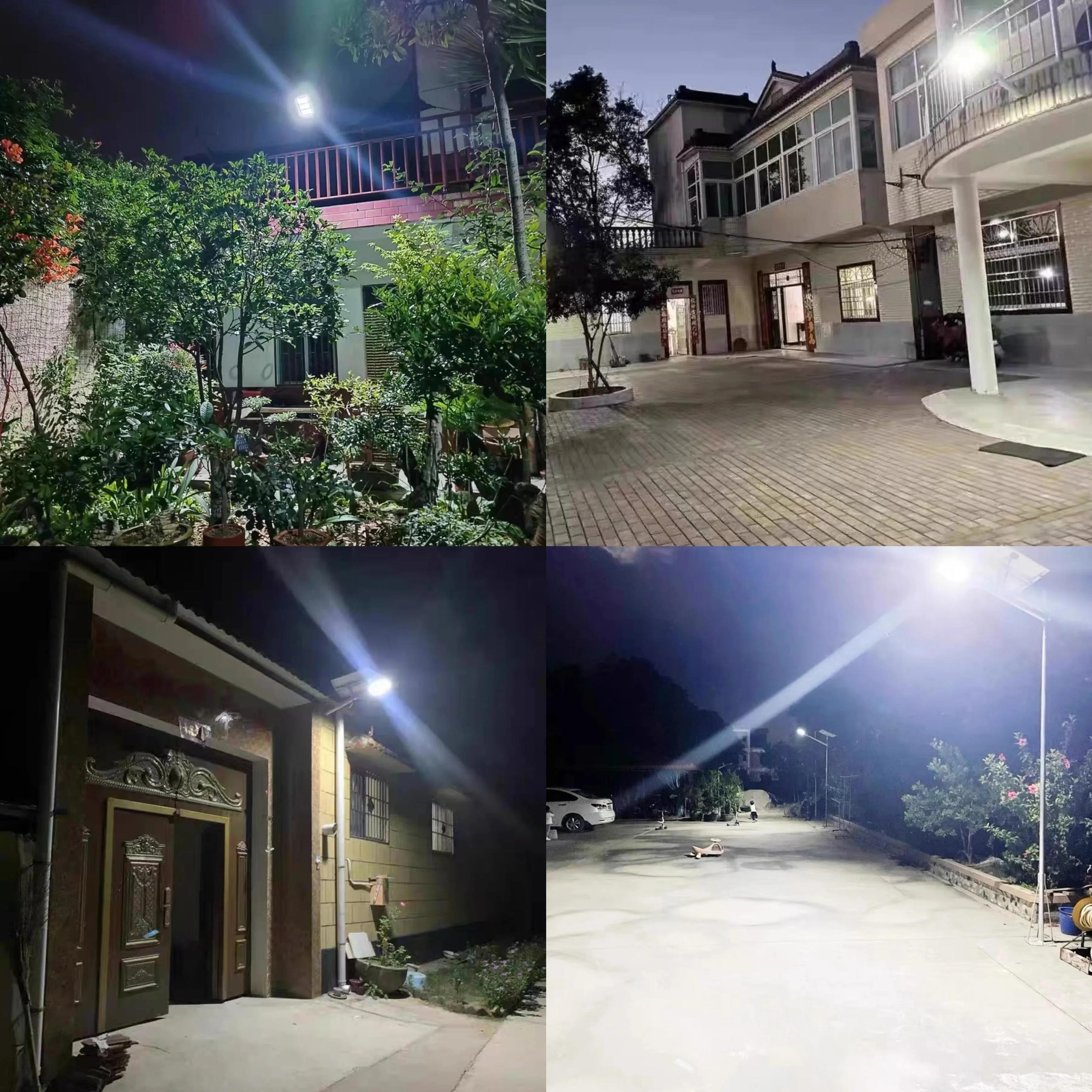 9900lm solar motion sensor light ip65 outdoor garden security lamp