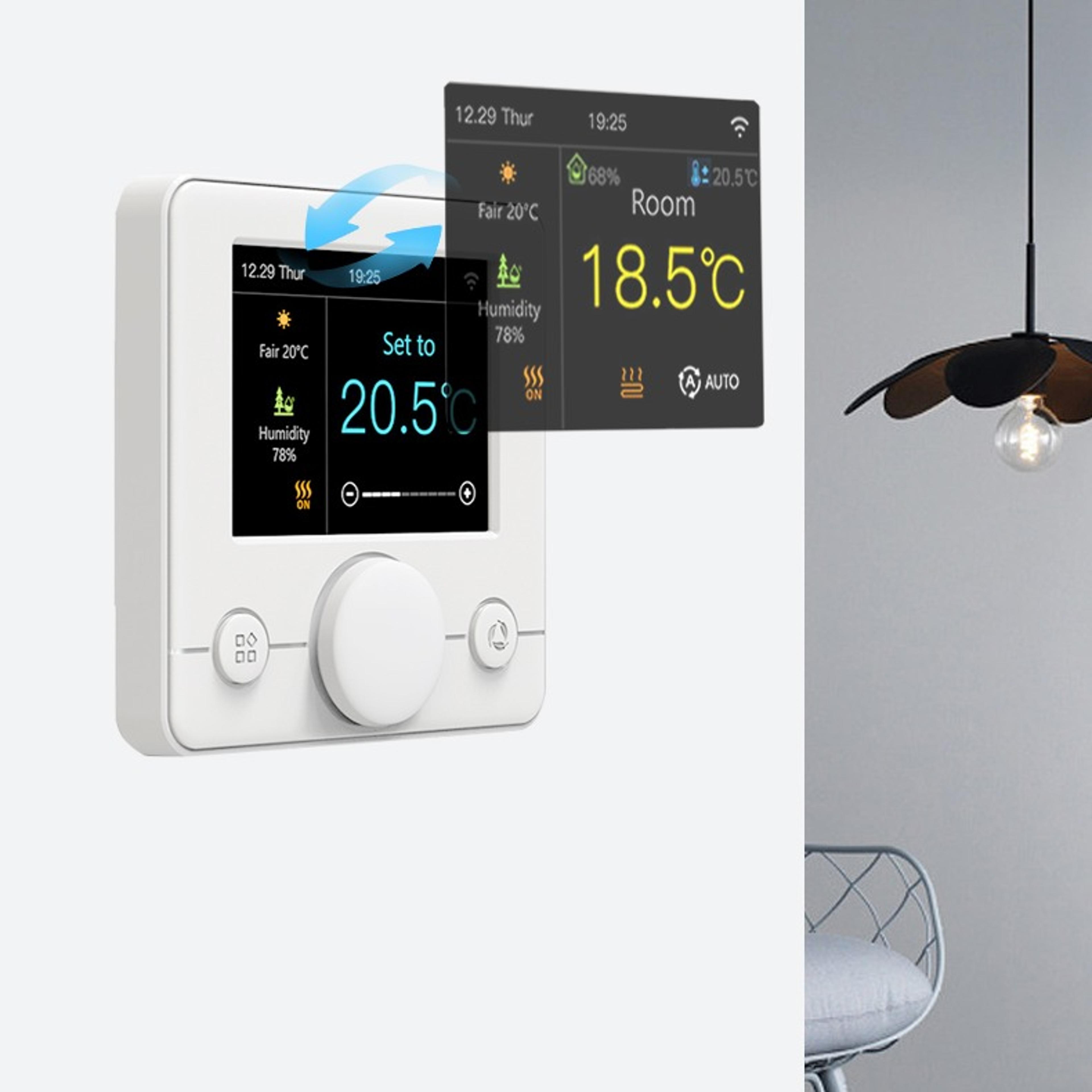 smart wifi thermostat for floor heating gas boiler tuya alexa google home