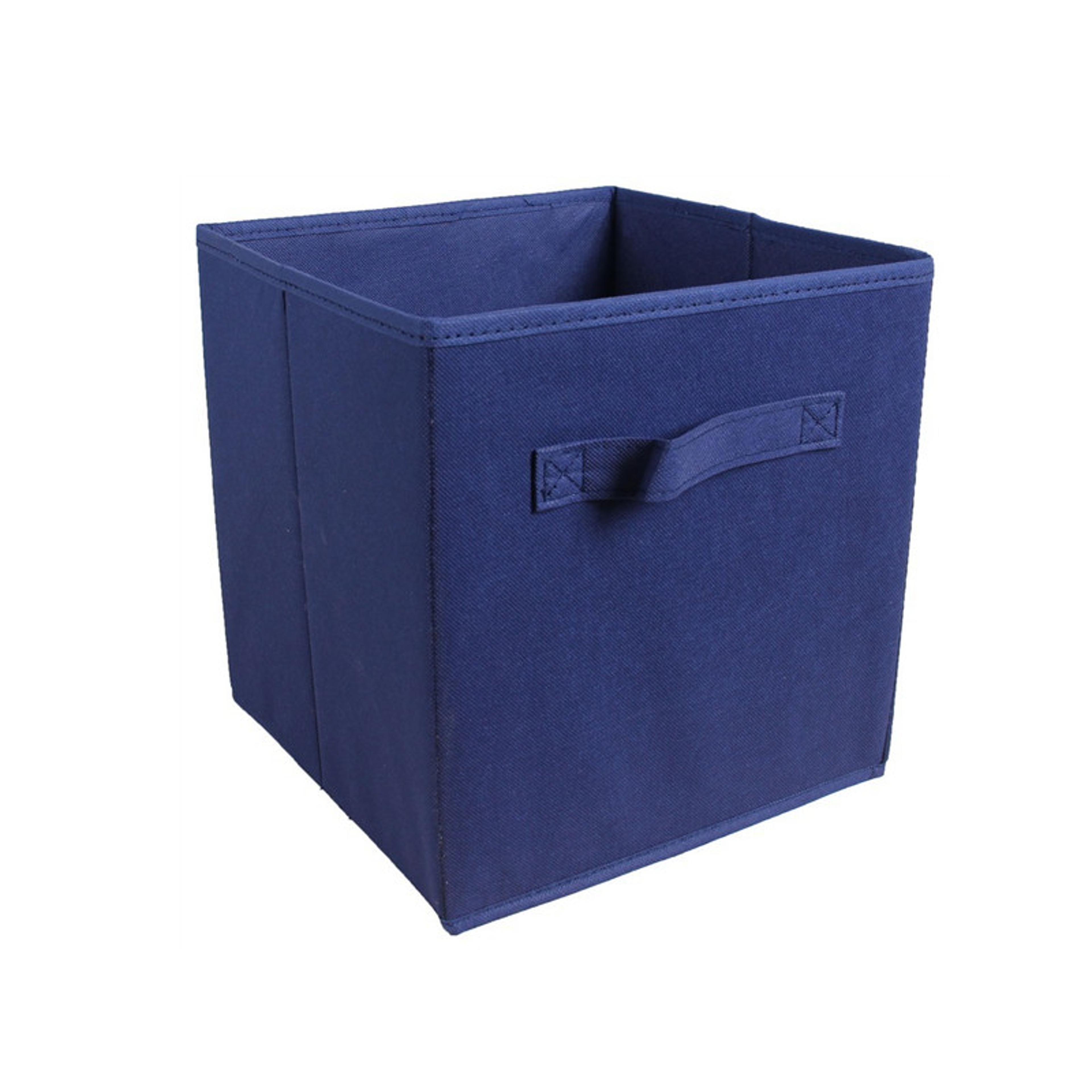 foldable fabric storage cube closet organizer bin for clothes toys and shelves