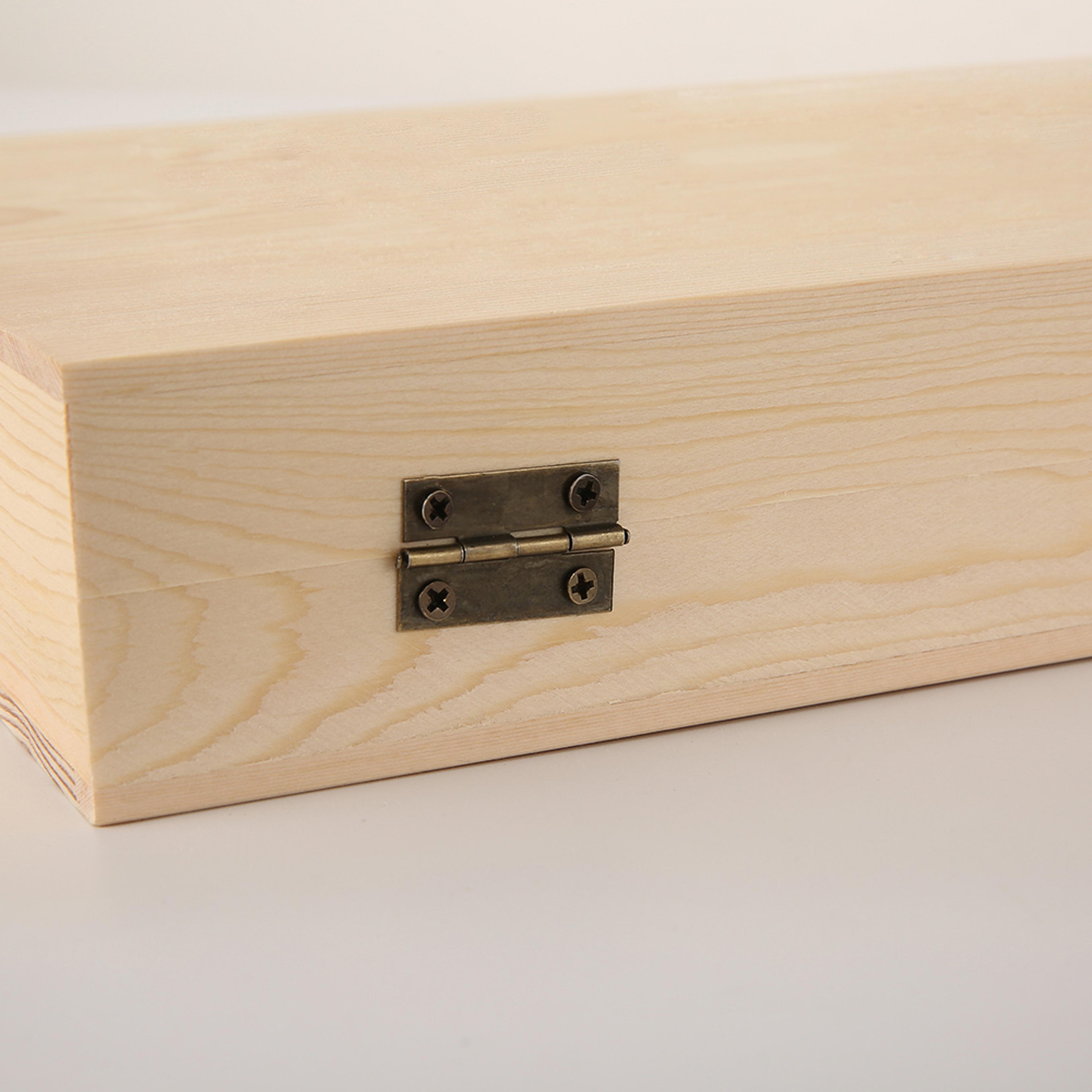 100 coin capsule wooden storage box with adjustable coin holders