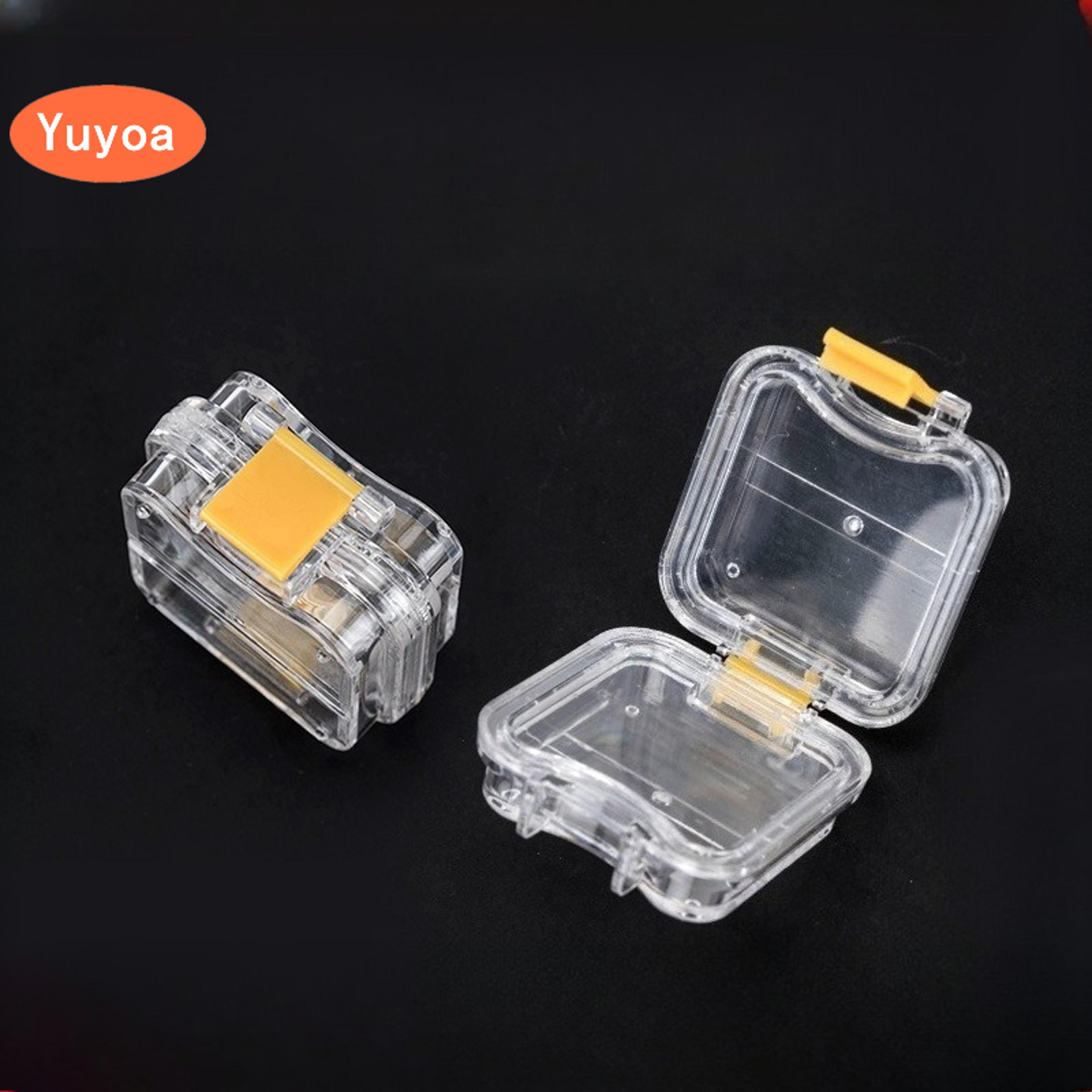 30pcs dental membrane box dental crown box crown and bridge storage case with latch