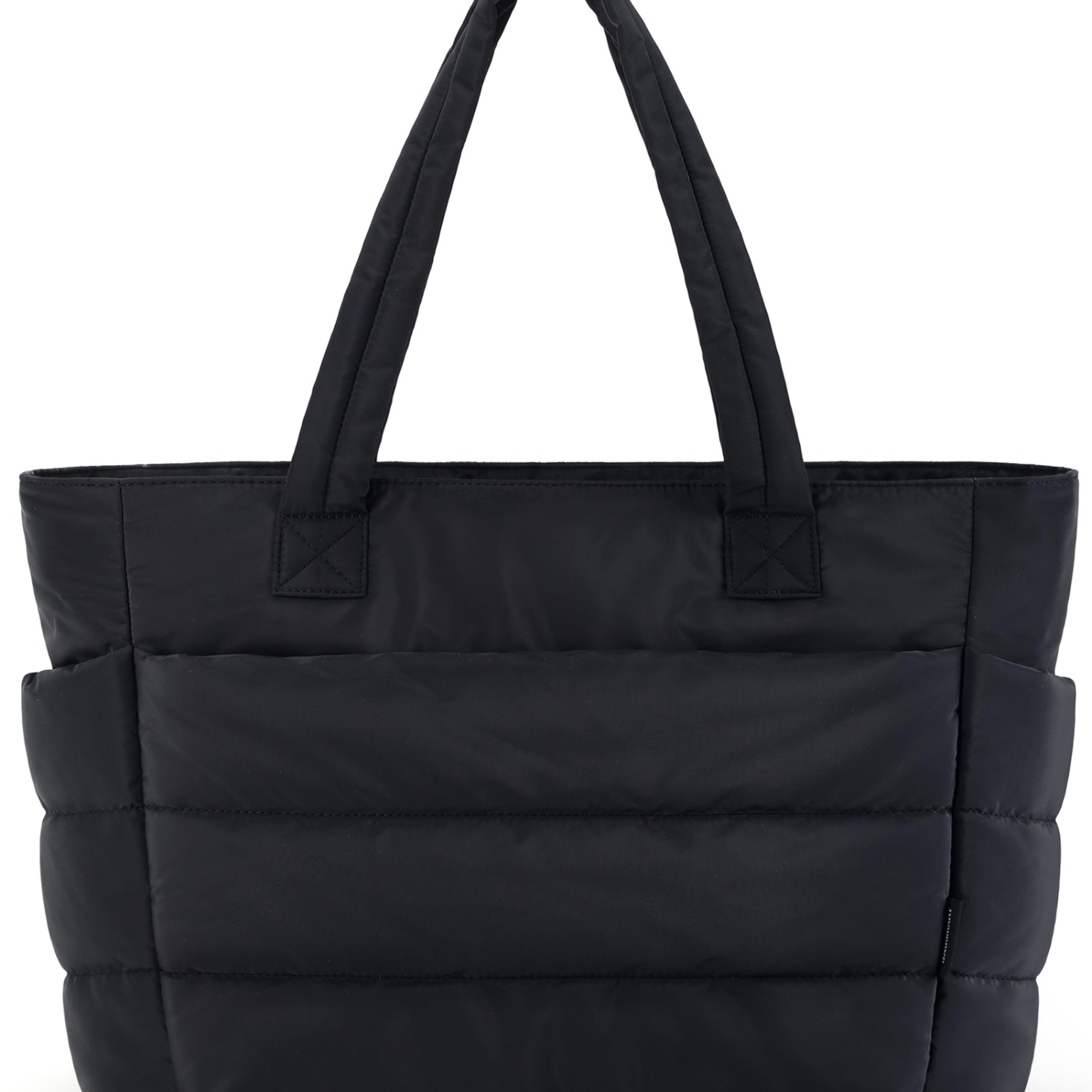 puffy tote bag for women large capacity work travel organizer