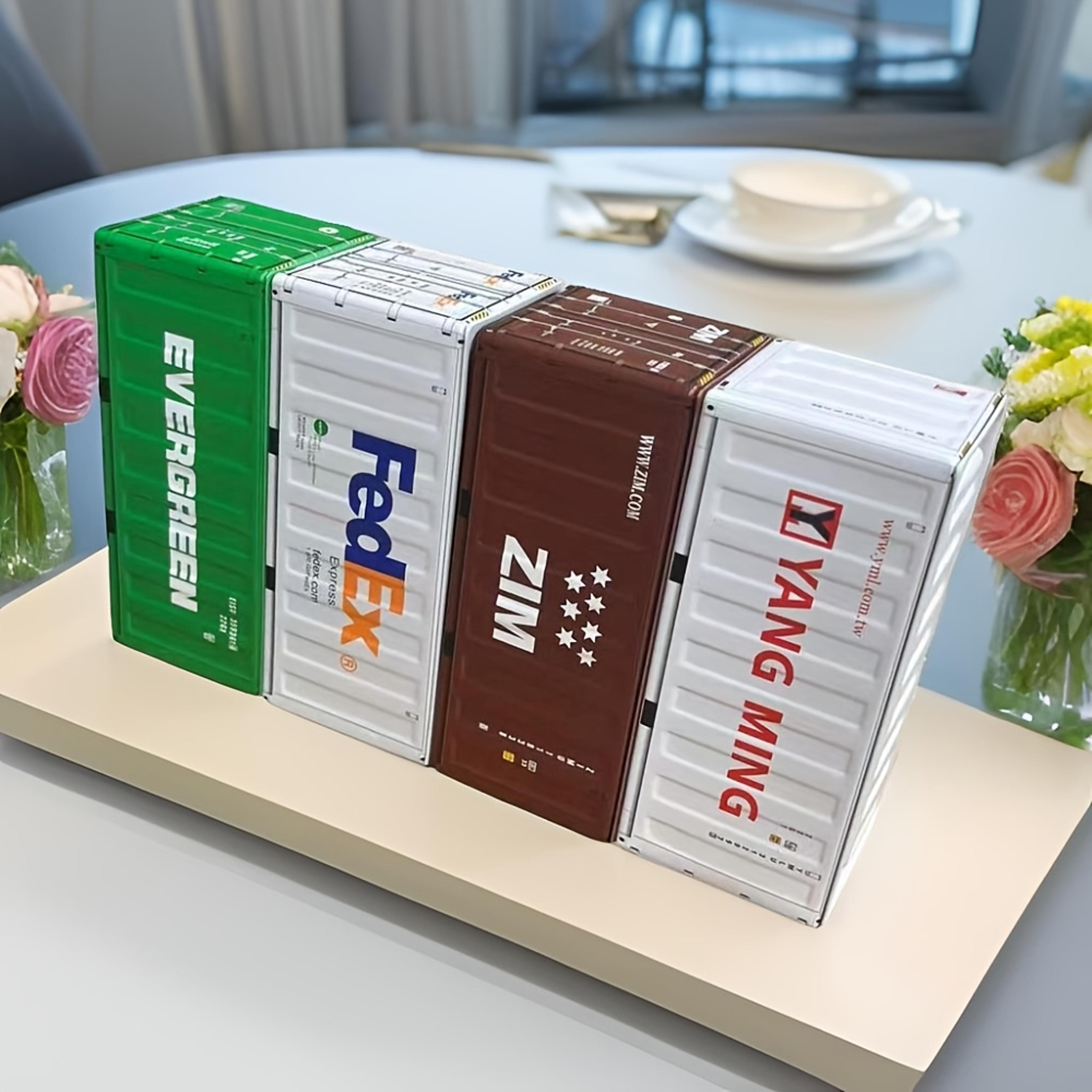 industrial metal storage box mini container organizer for home and desk decor