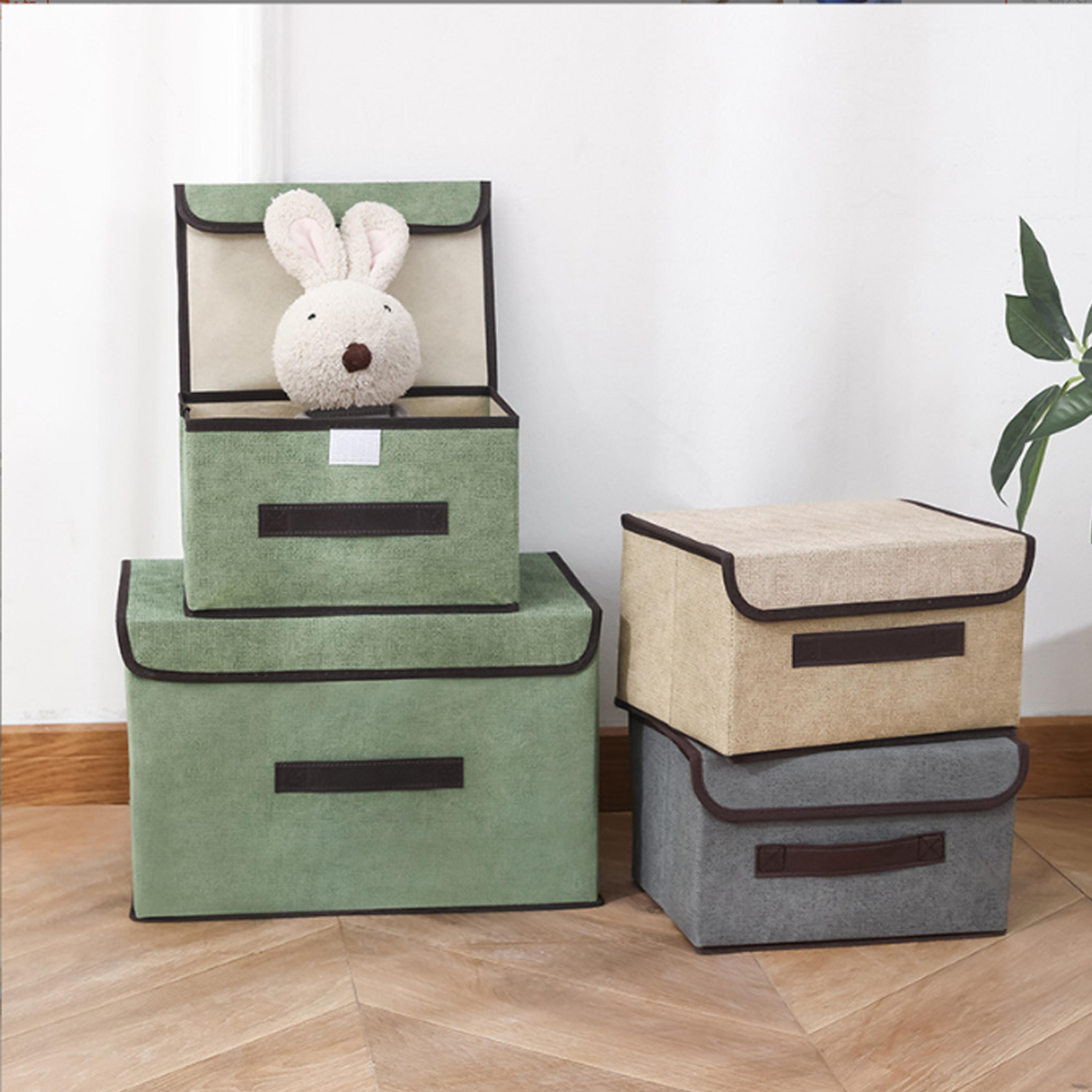 foldable clothing storage organizer dustproof non woven closet box