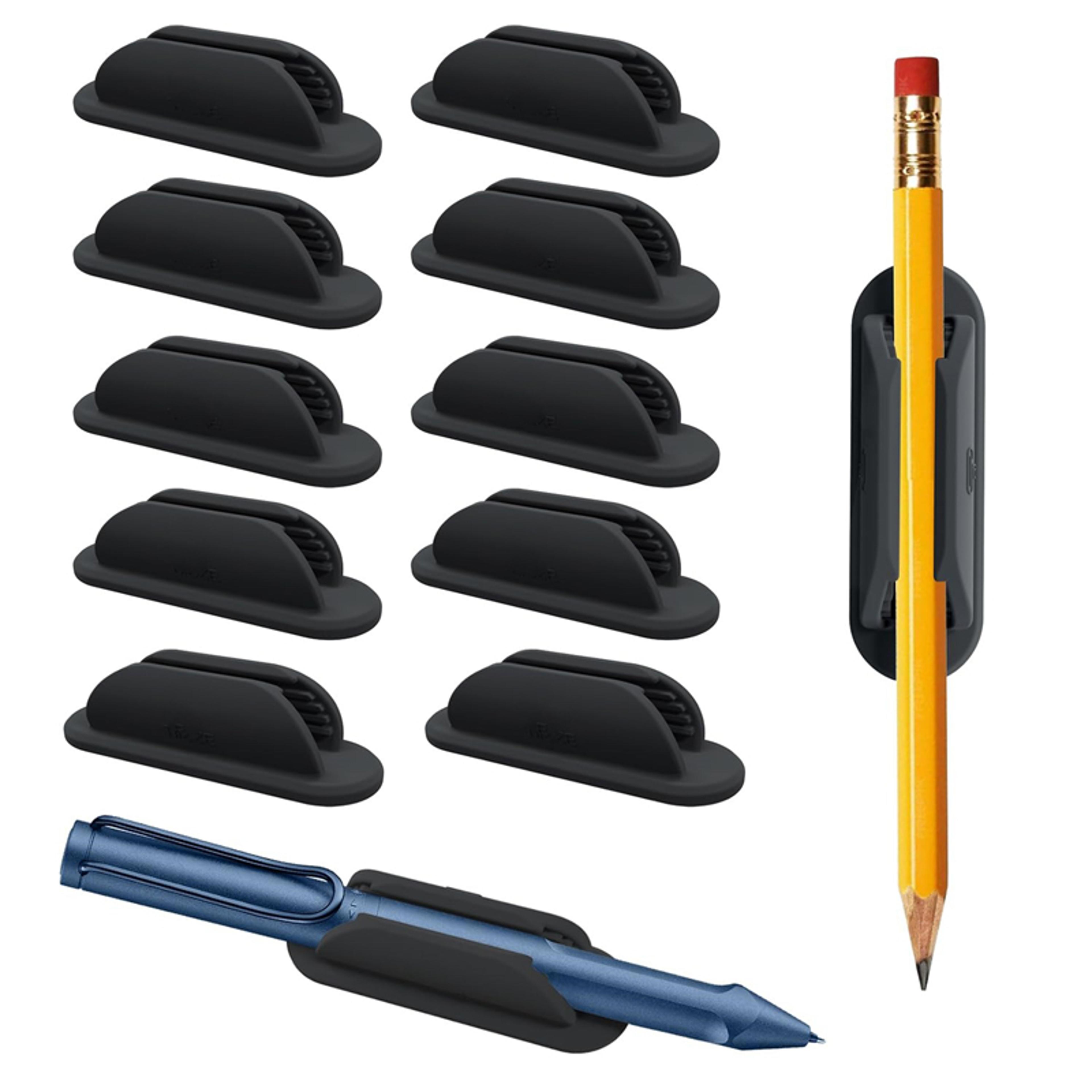 compact desk organizer pen holder and pen stand for office school and study