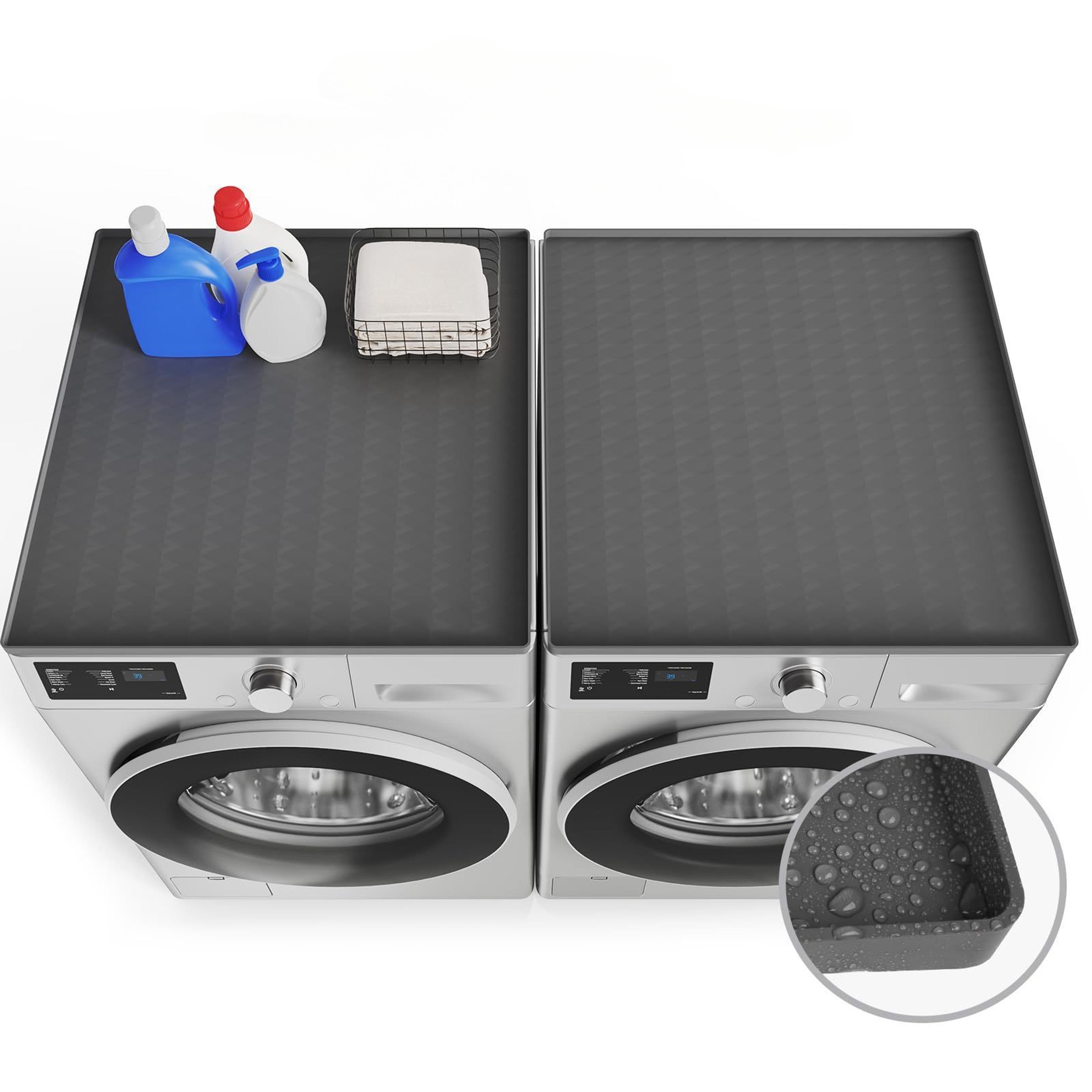 silicone dryer top protector waterproof non slip washer dryer cover mat