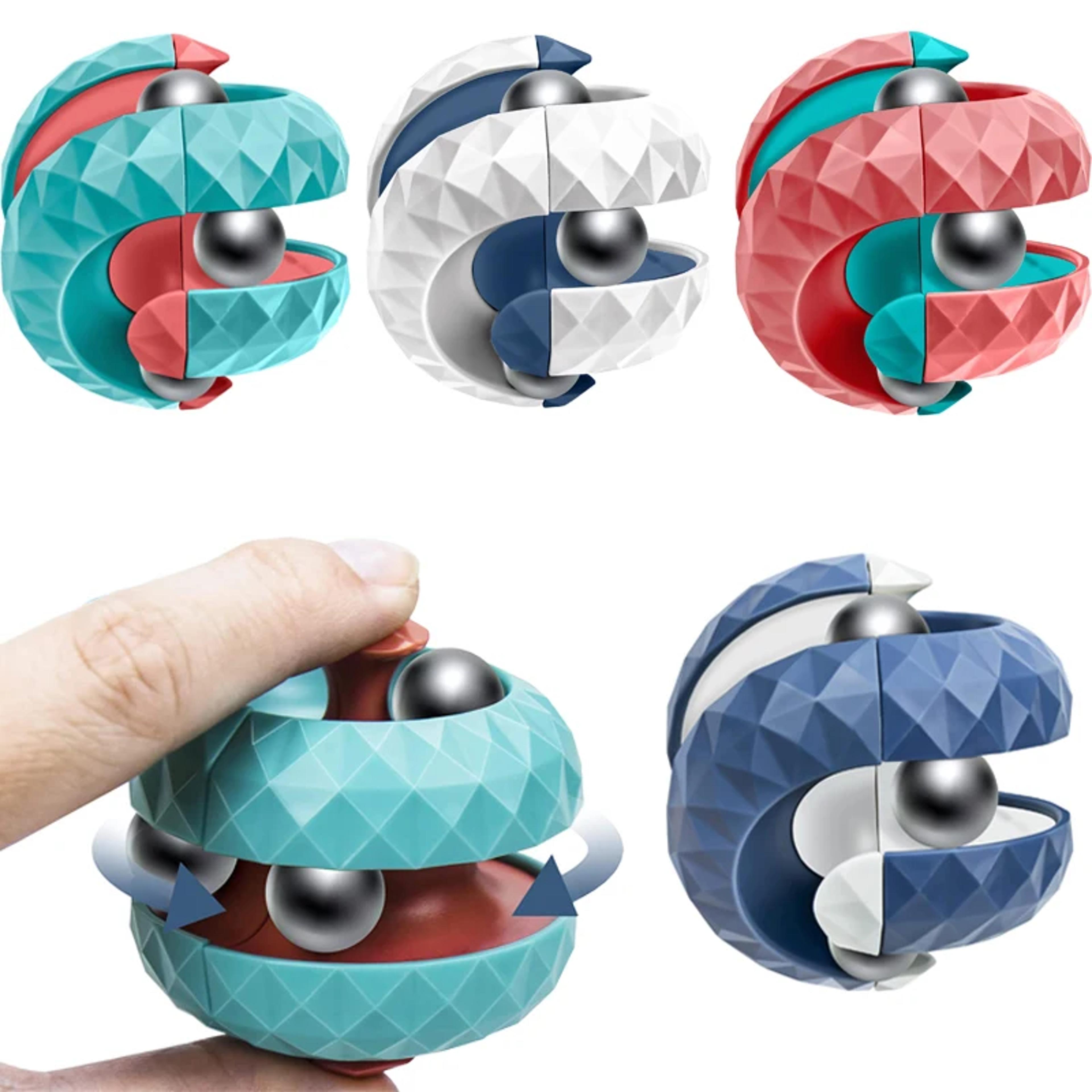 orbit ball cube sensory fidget toy for focus and relaxing play