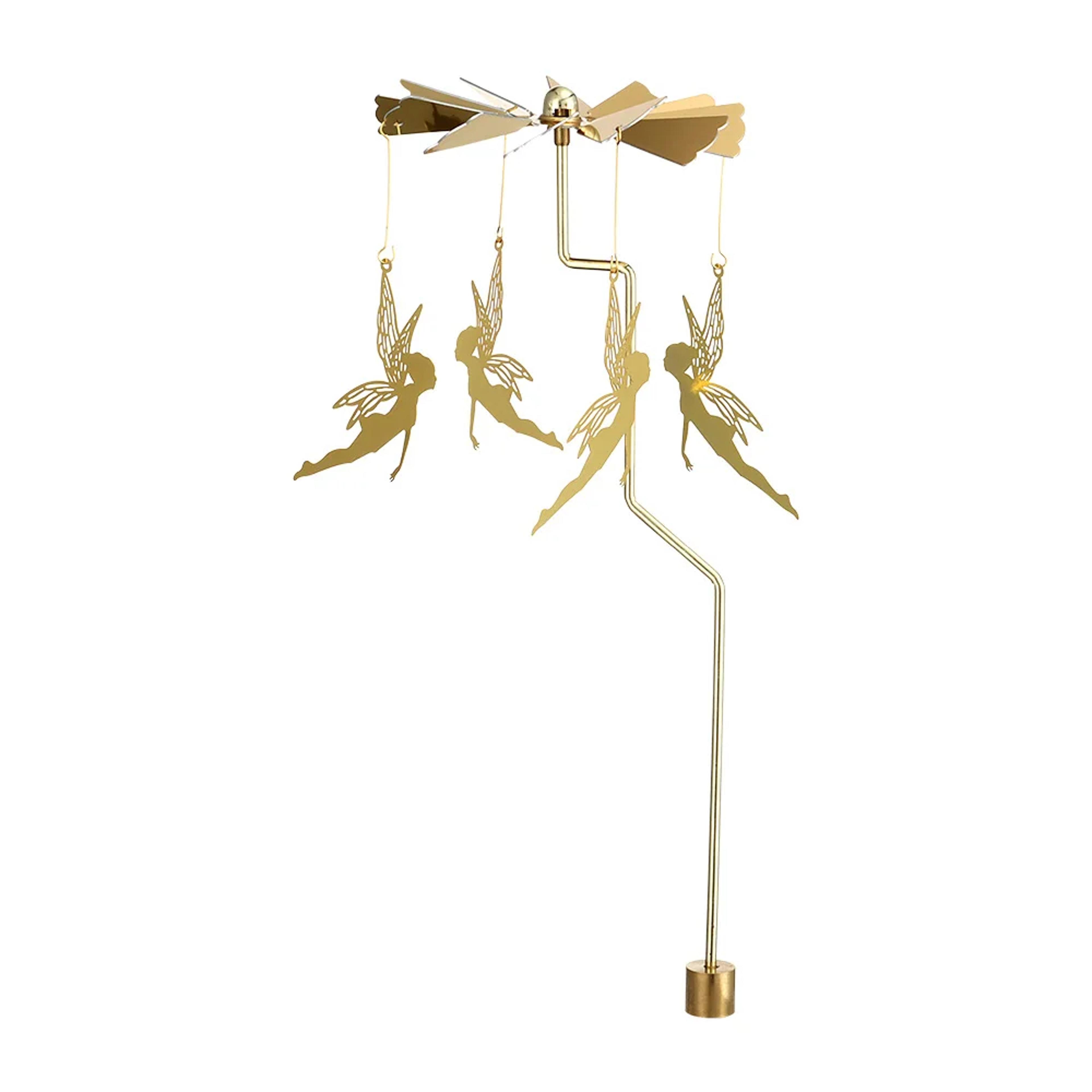 stainless steel carousel candle spinner tealight holder for home and event decor