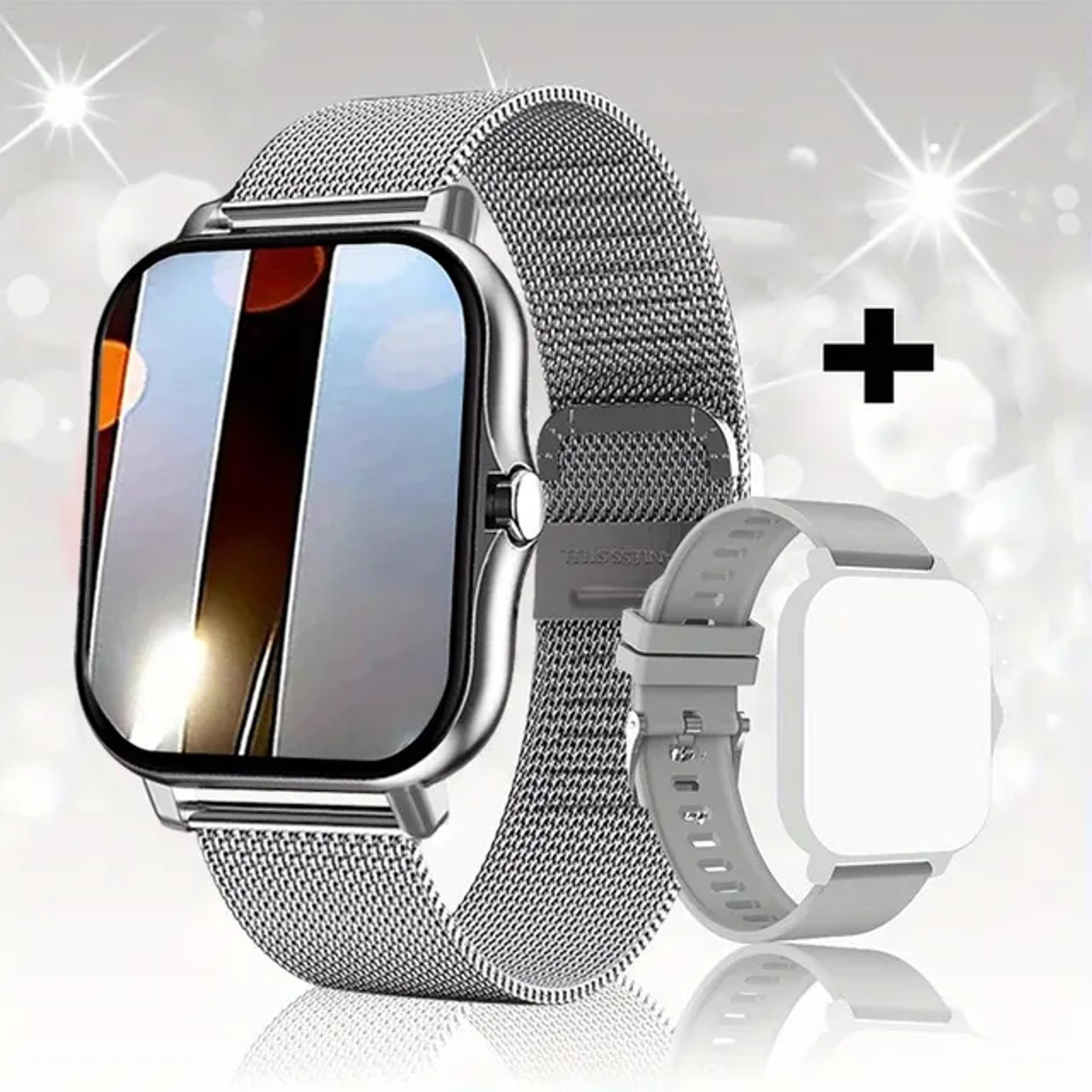 1.83 inch bluetooth calling smart watch with health and fitness tracking