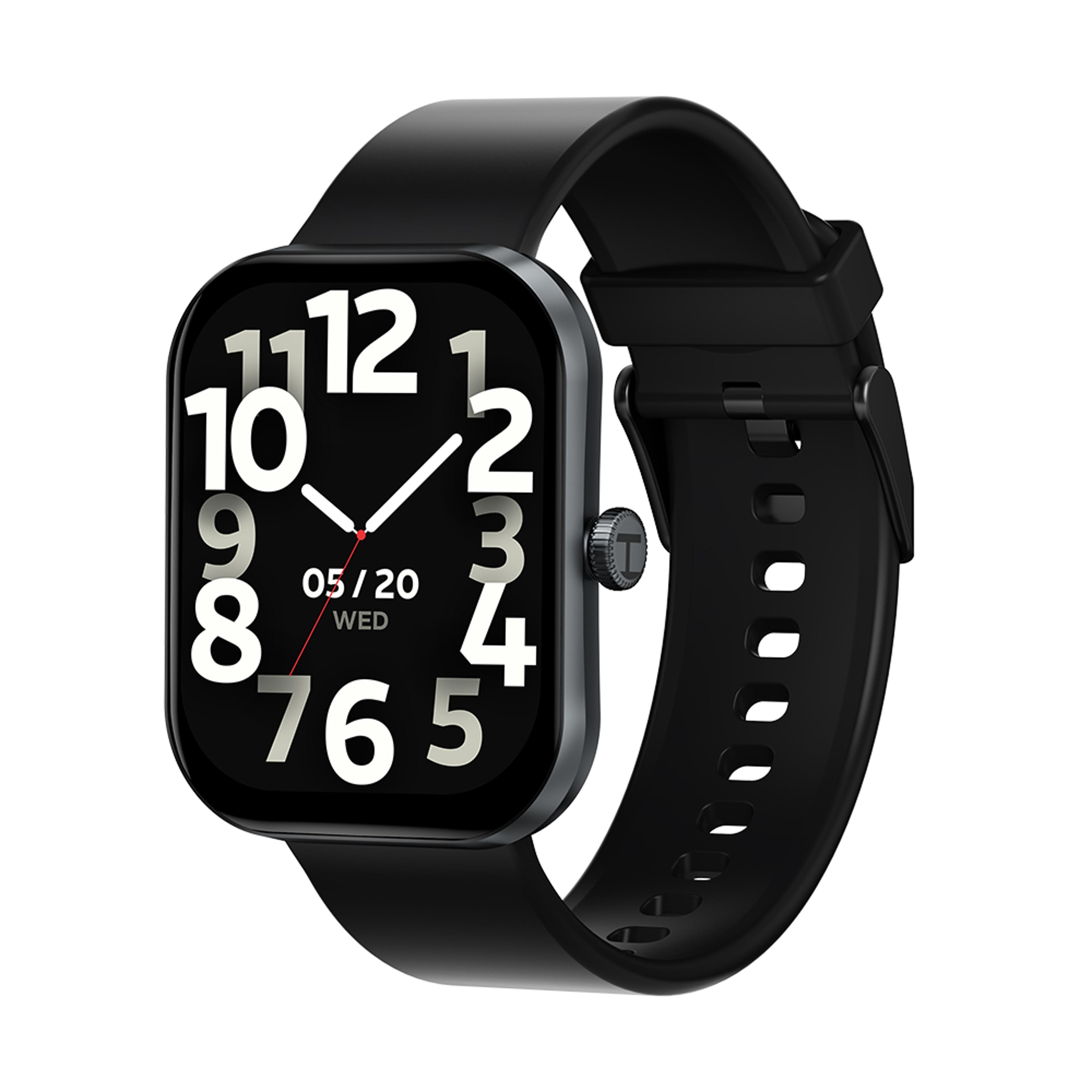 2.01 inch bluetooth calling smartwatch with fitness tracking and 127 workout modes