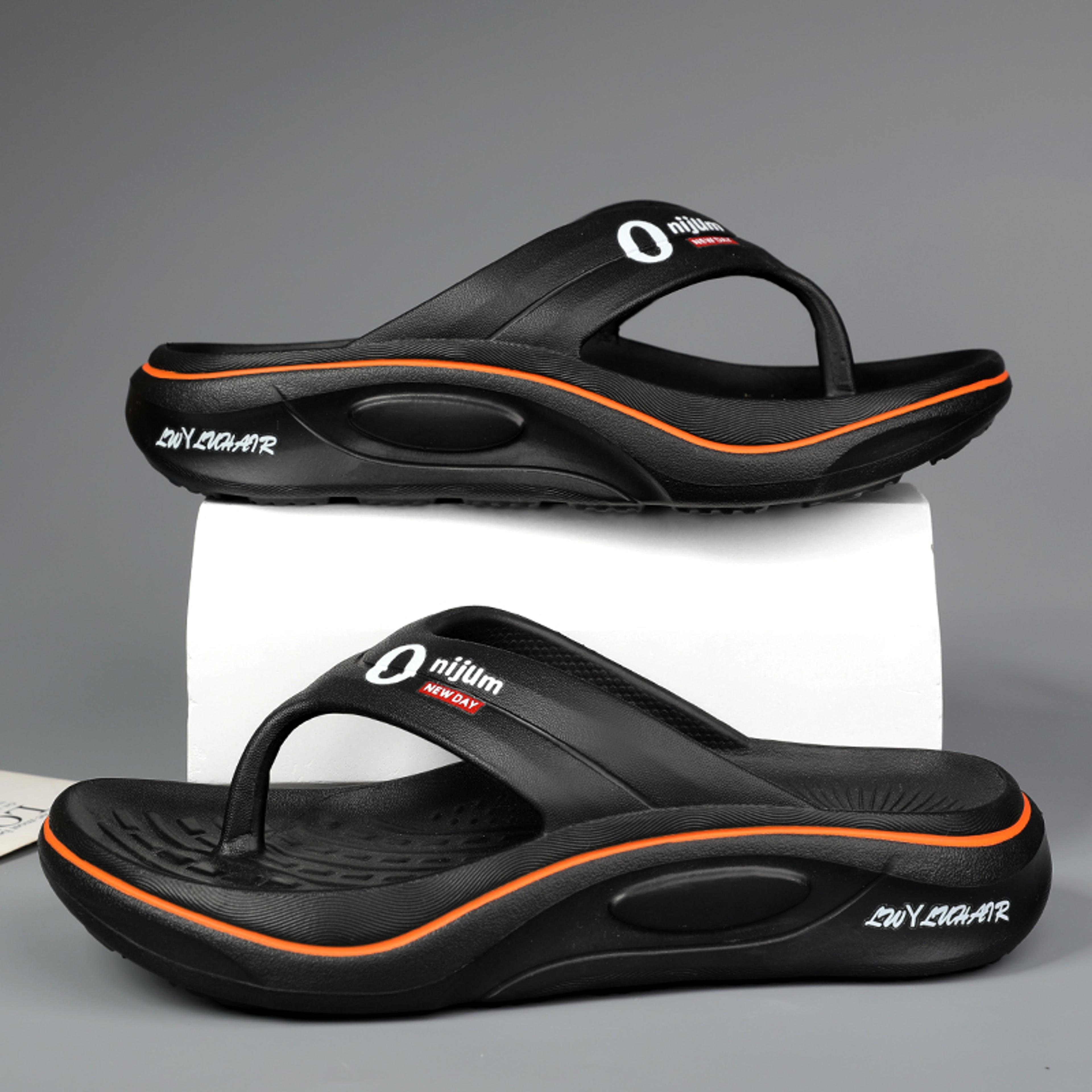 men's eva flip flops soft casual summer slippers for indoor and outdoor wear