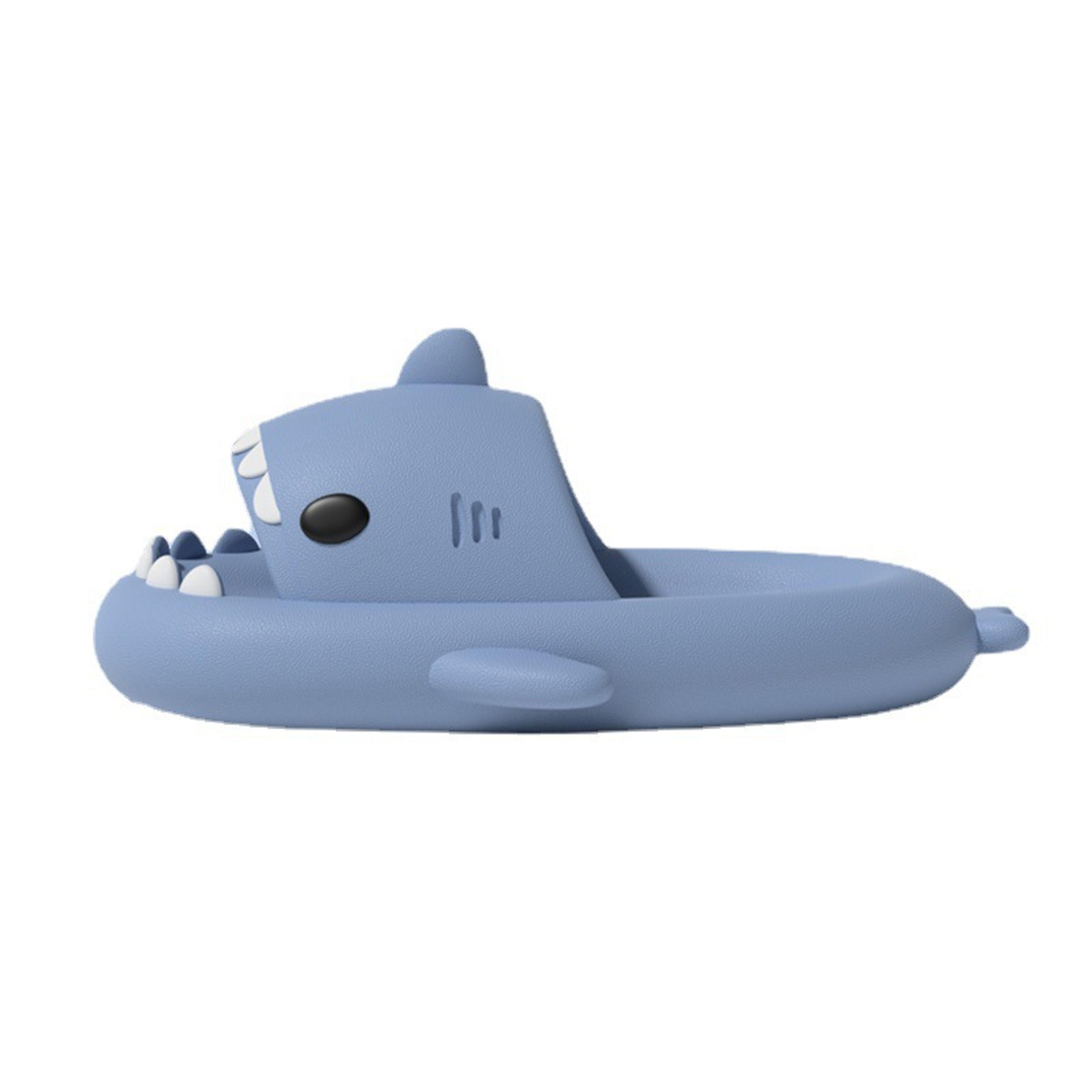 women's shark eva platform slides with non-slip sole