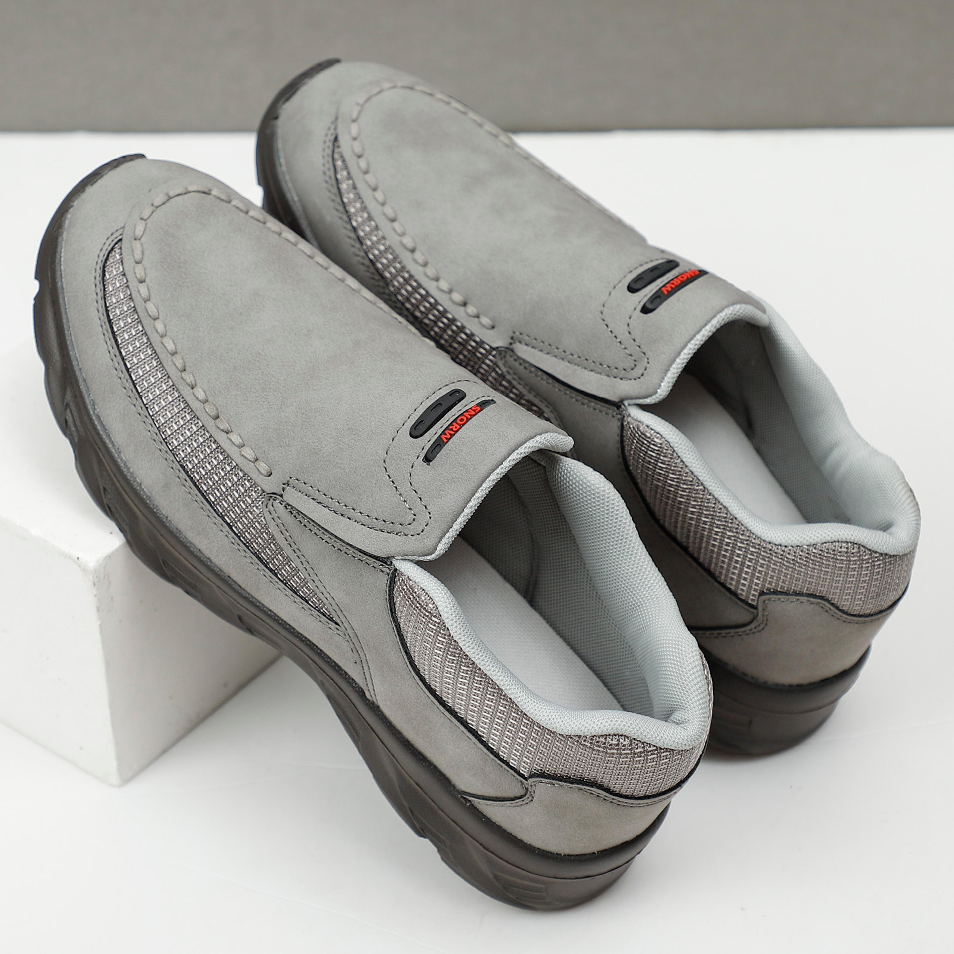 mens slip-on casual loafers with eva insole and rubber outsole