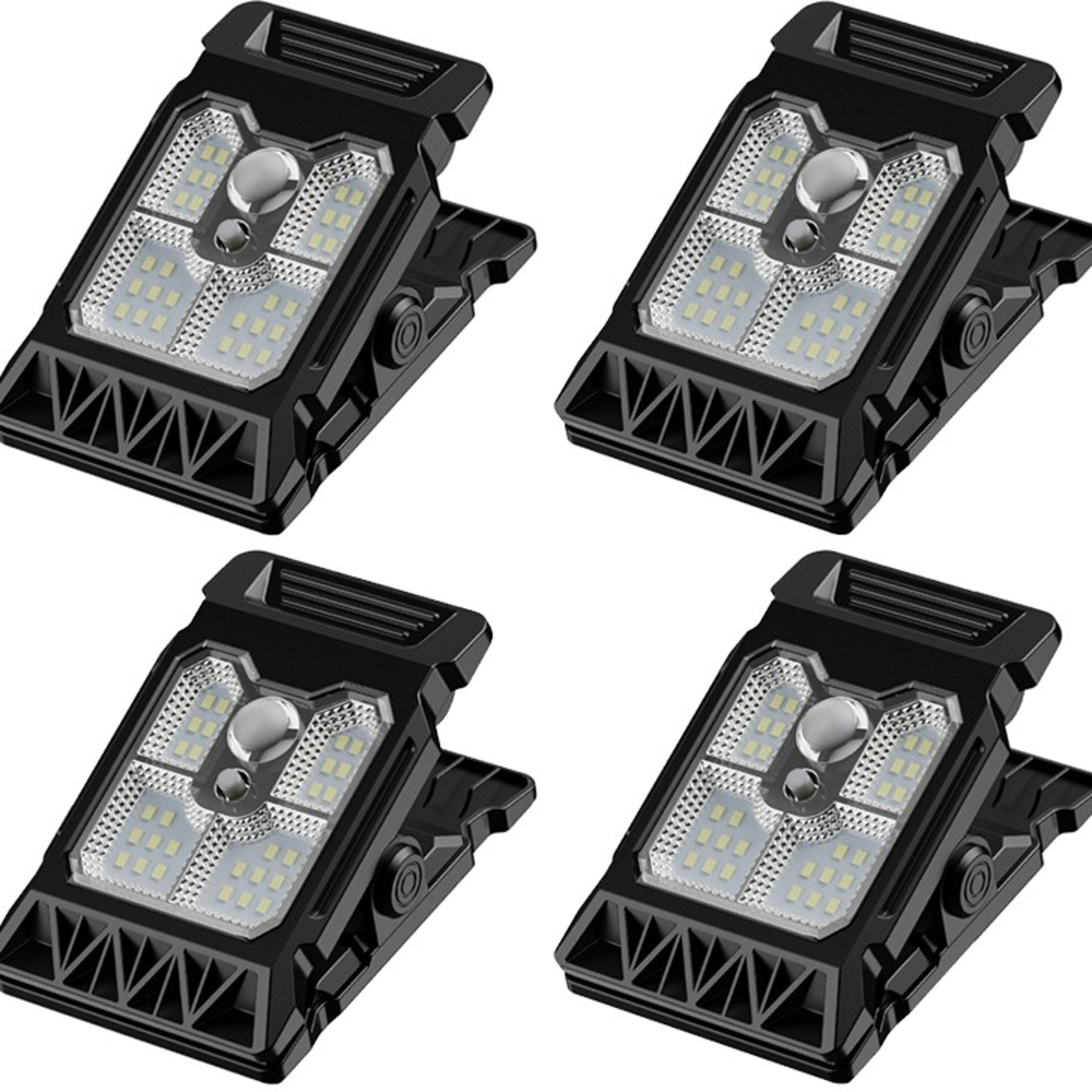 solar powered motion sensor courtyard lamp with dimmable led light