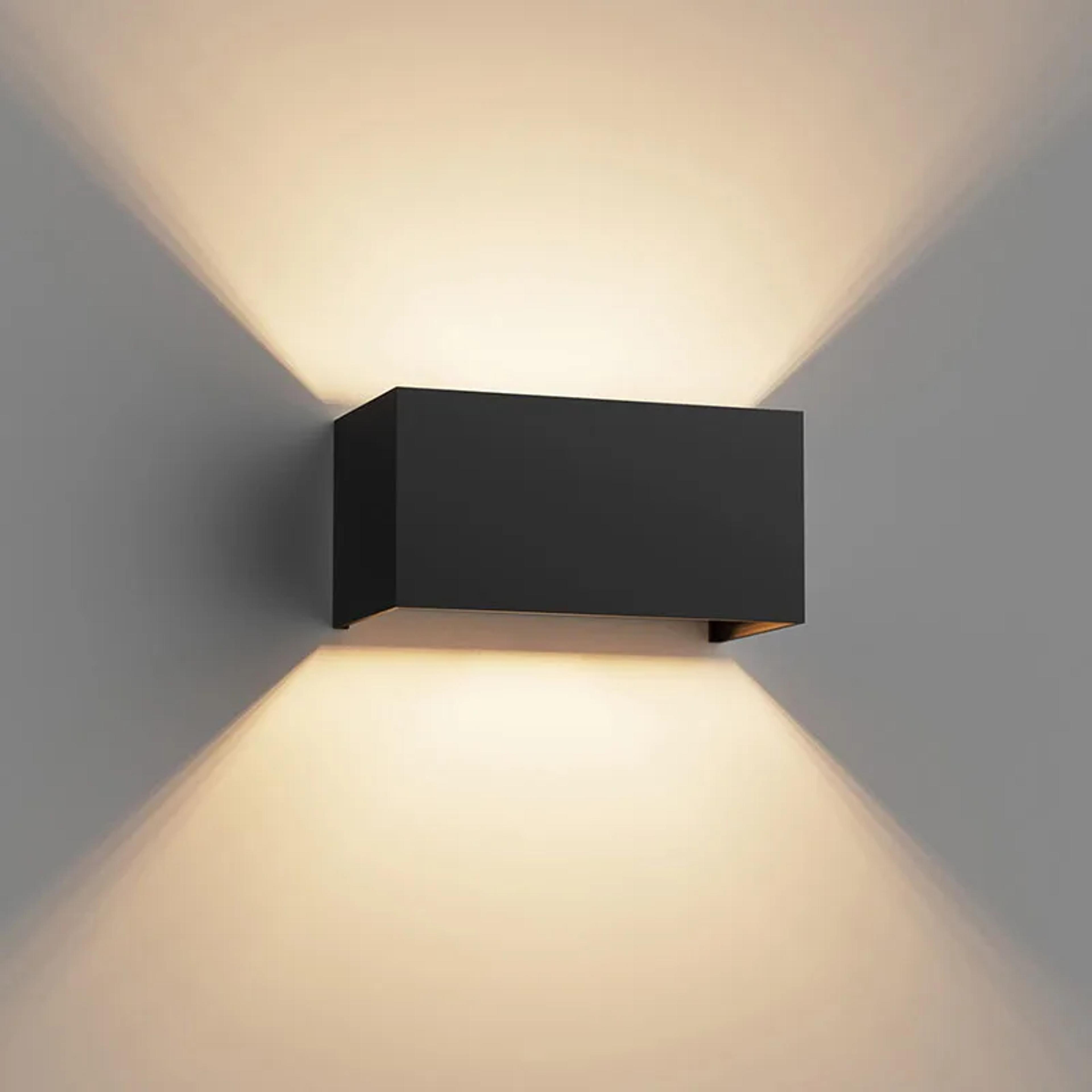 outdoor led wall light ip65 aluminum adjustable beam wall lamp
