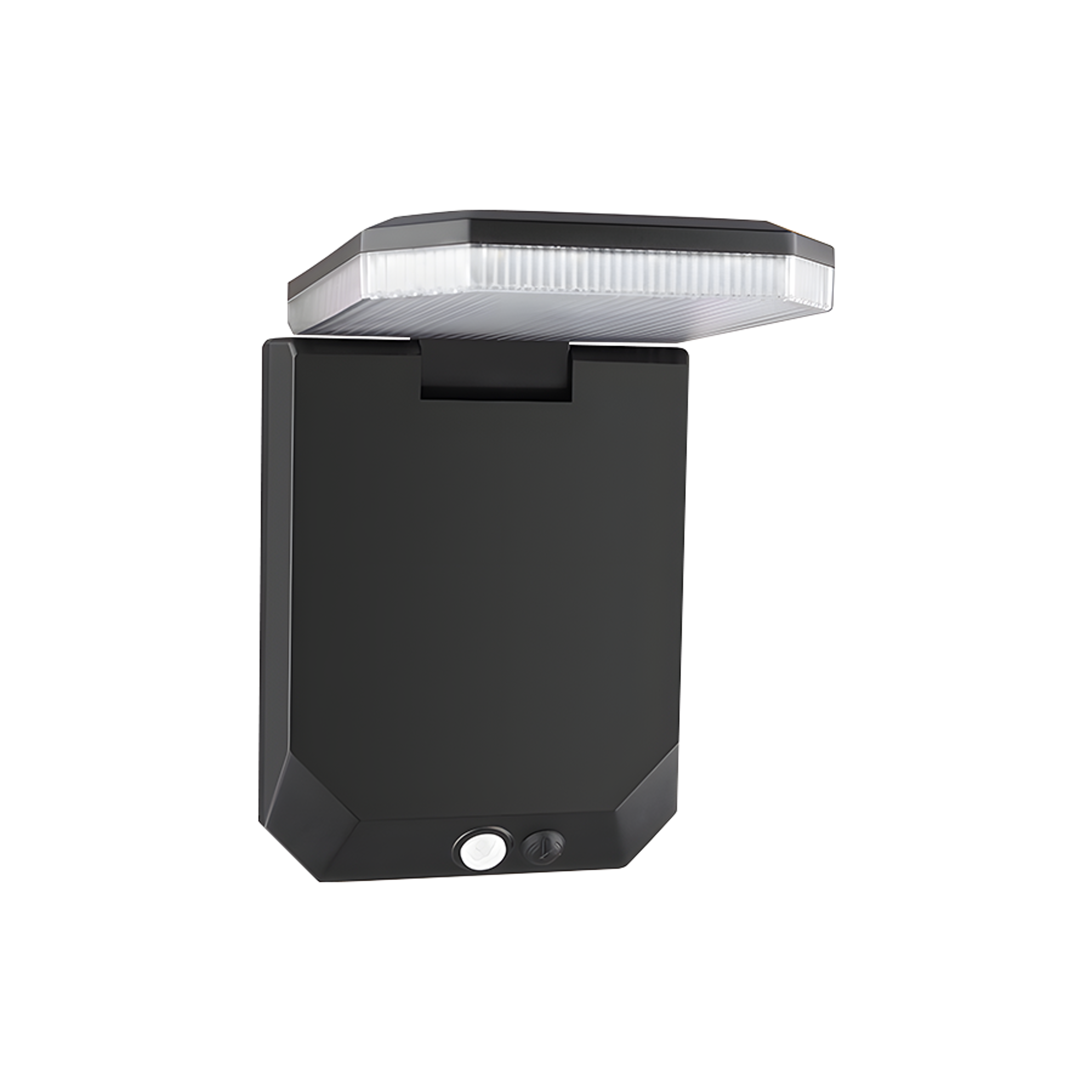 solar folding outdoor wall light with motion sensor and ip65 waterproof design