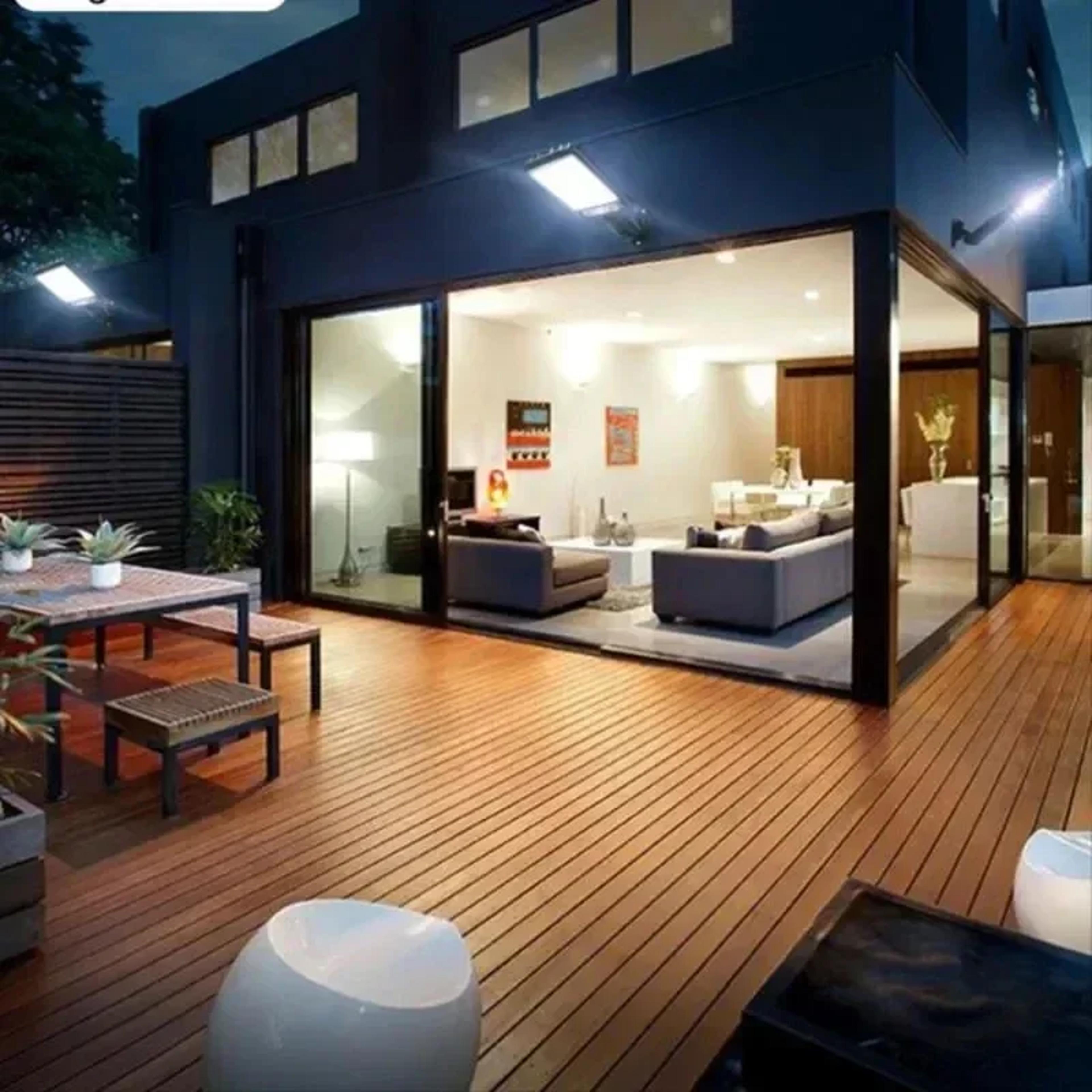solar motion sensor outdoor wall light with cob leds and ip65 protection