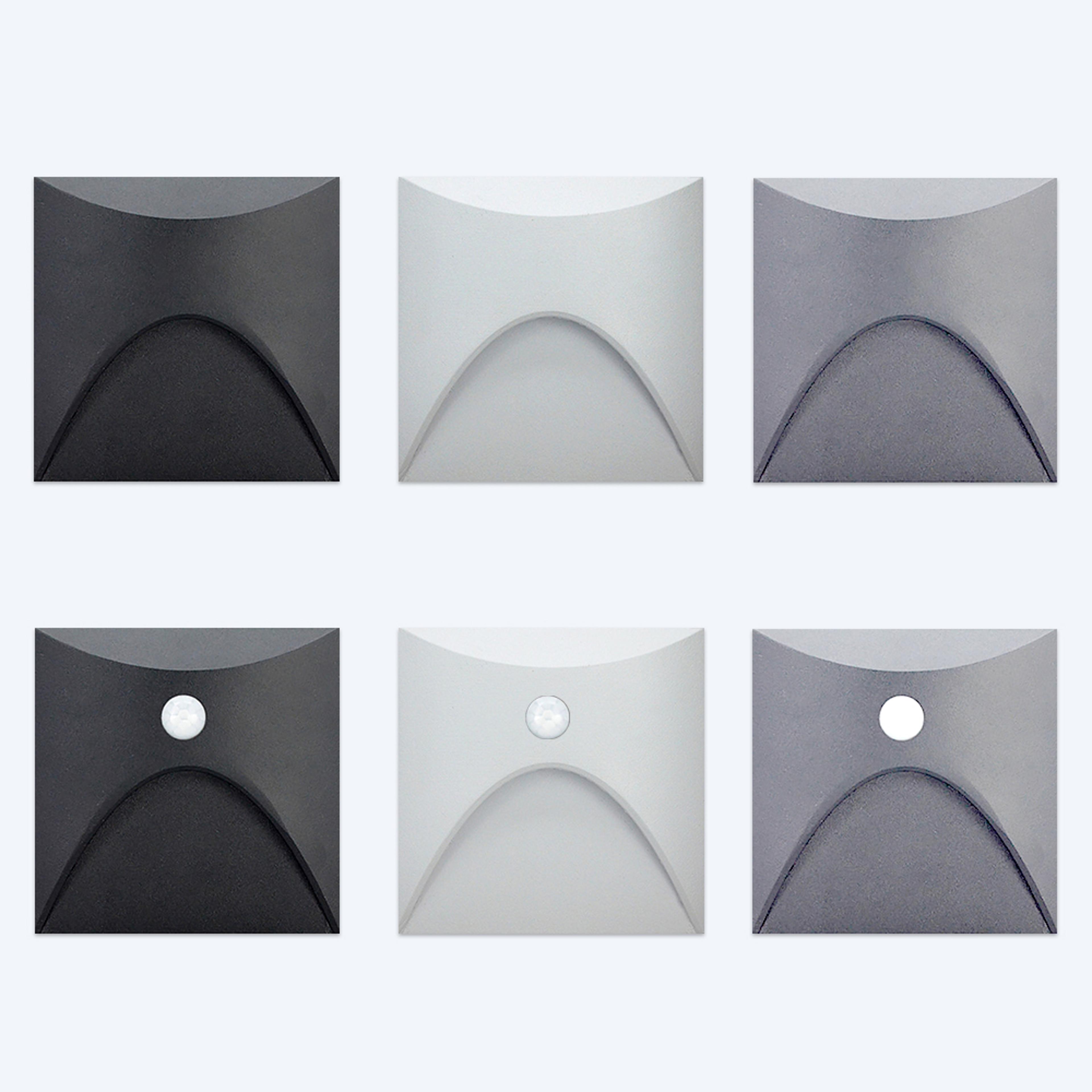 outdoor motion sensor stair light led wall lamp for balcony gate fence