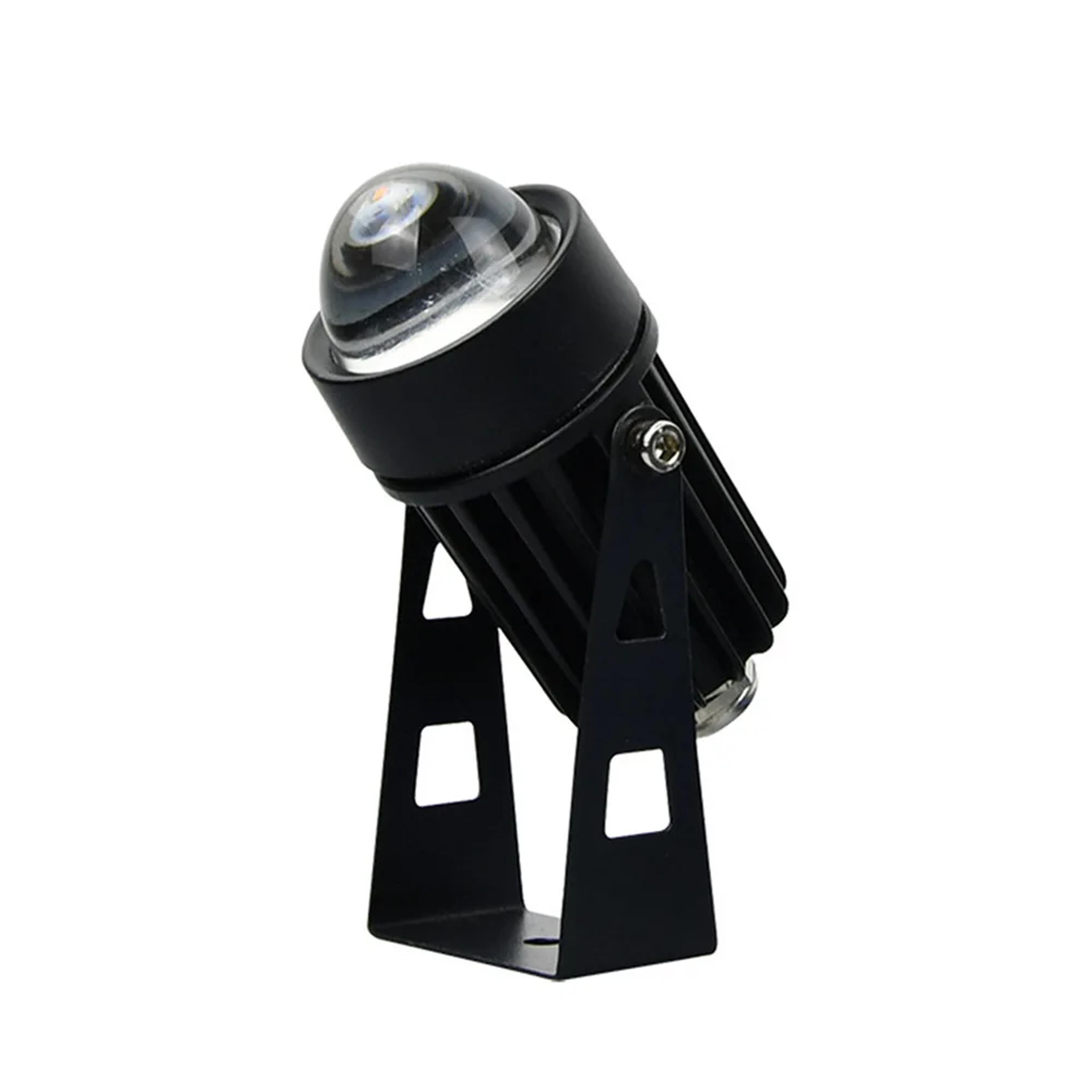outdoor led wall spotlight with rgb auto color changing adjustable beam and ip66 protection