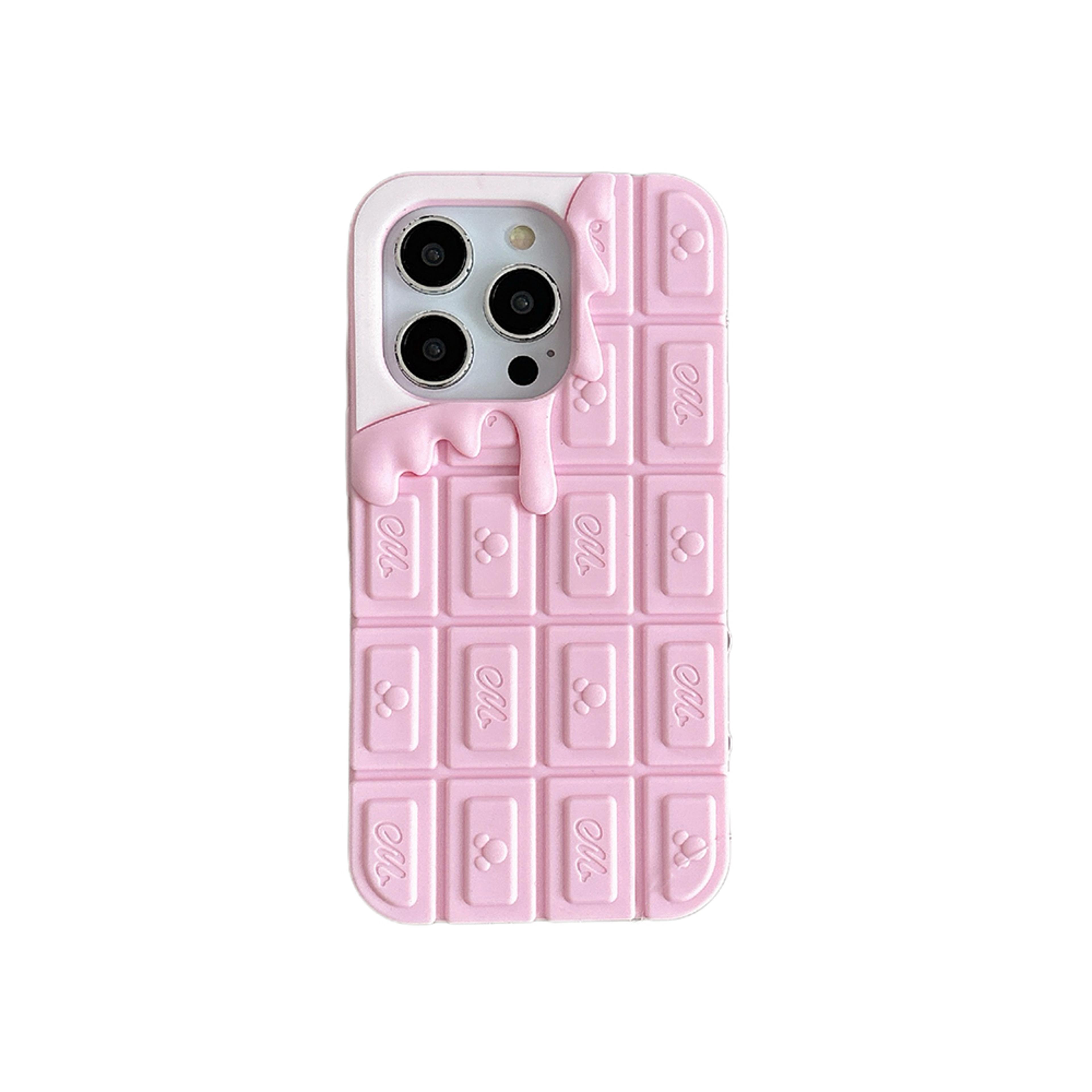 cartoon mouse chocolate ice cream soft silicone iphone case