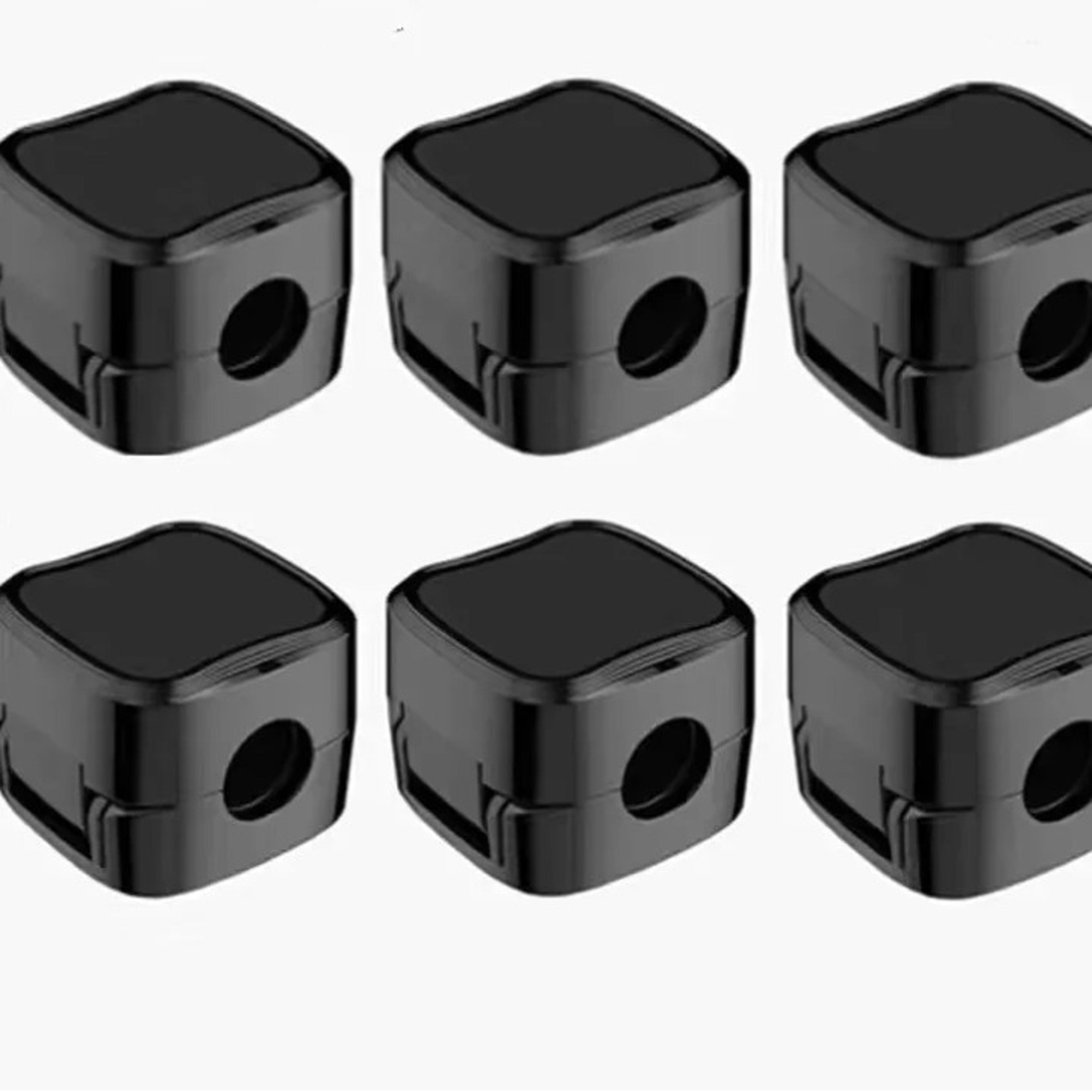6pcs magnetic cable clips adjustable under desk cord organizer