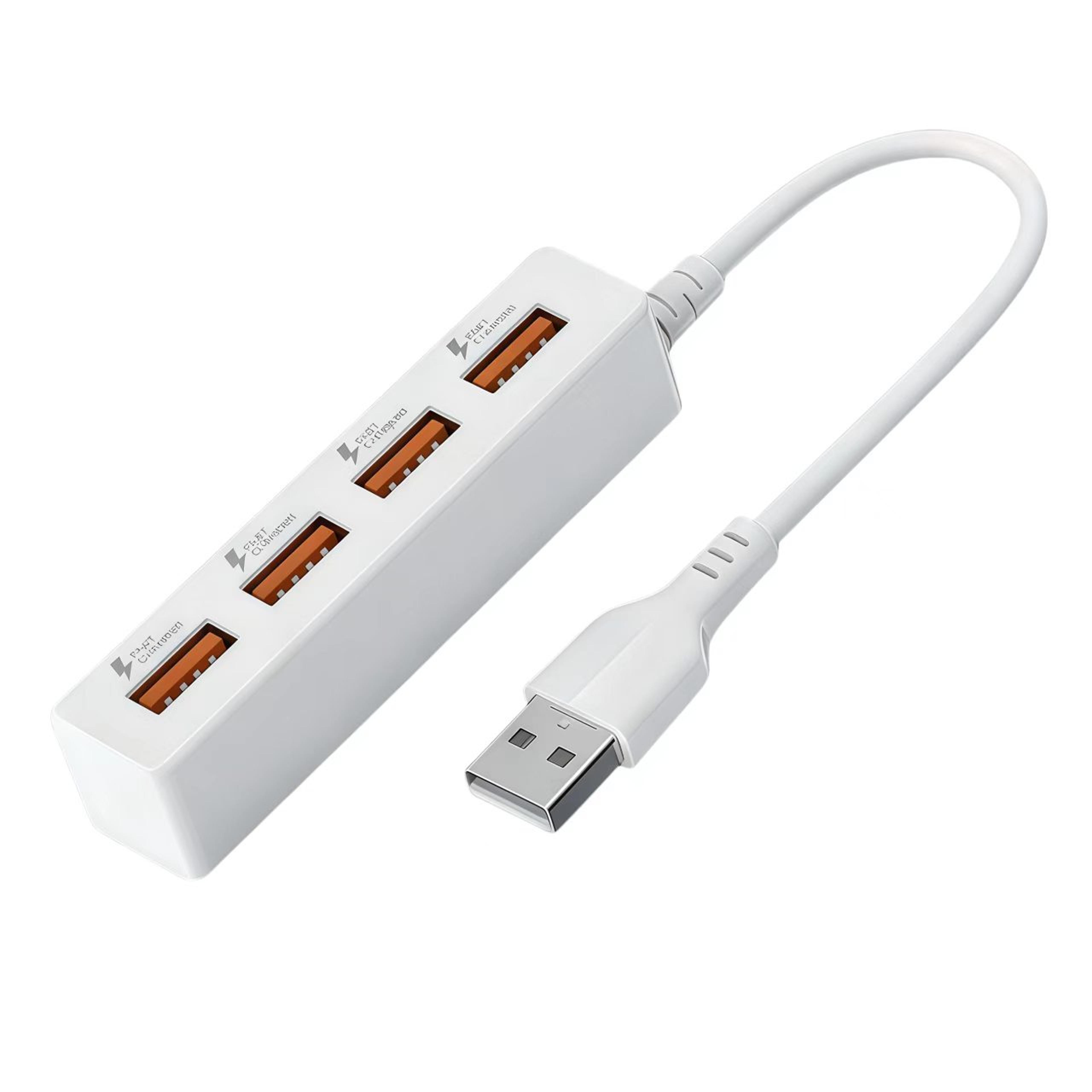 4-port usb 2.0 charging hub for laptops